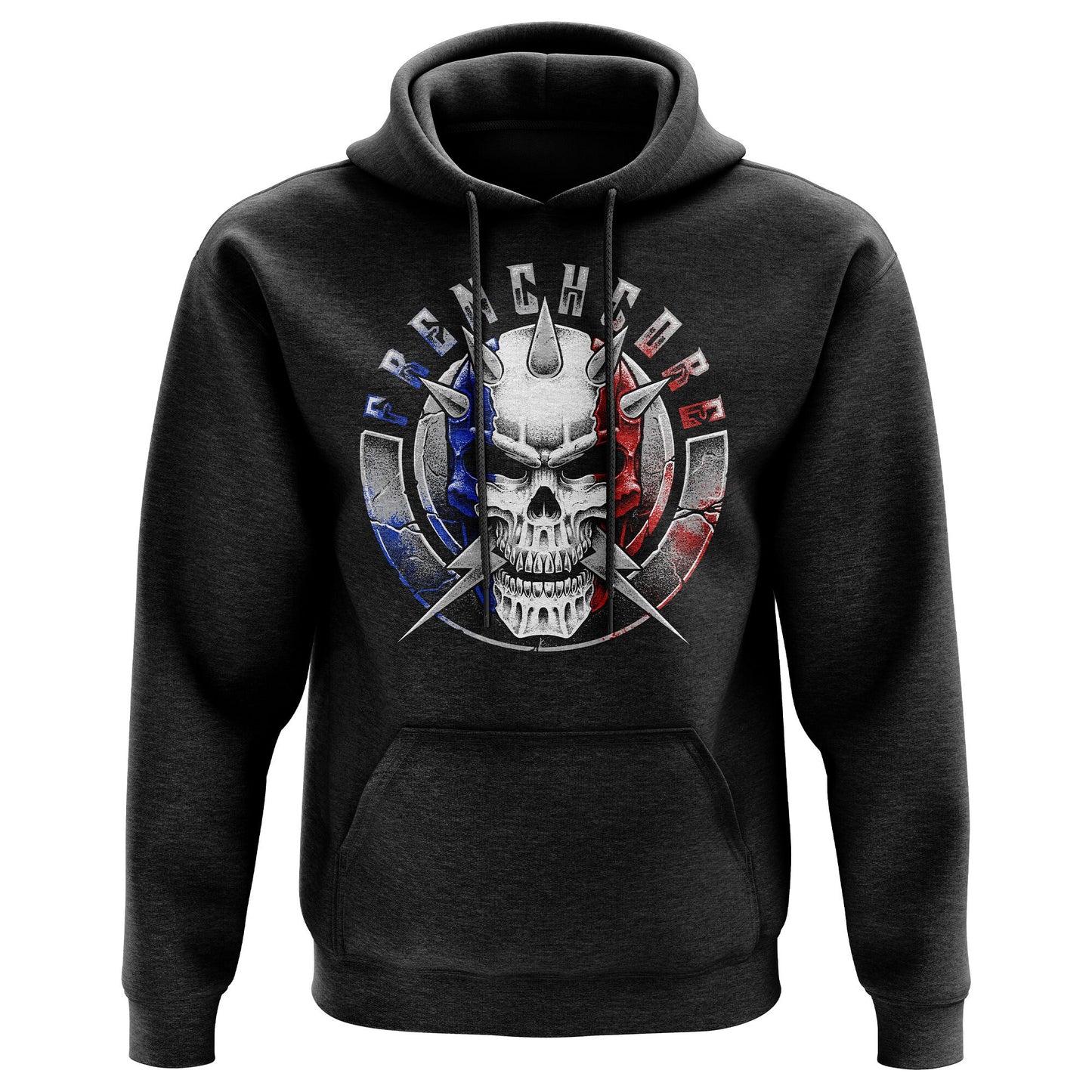 Frenchcore Grunge Skull Boneheadz Hard Gabber Techno Hoodie 4636 Hoodie – Cozy Vibes · Perfect For Daily Wear