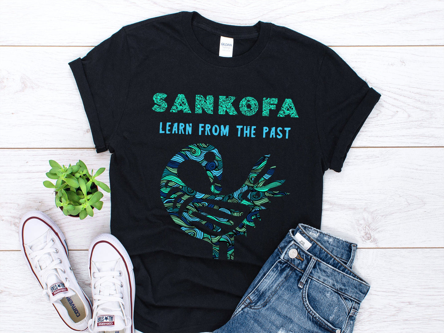 Sankofa Shirt Sankofa Gift Adinkra Symbol Sankofa Bird Shirt African Symbol Gift Black History Month Black Pride African Heritage Tee Graphic Tee – Bold Style · Top Pick For Any Outfit
