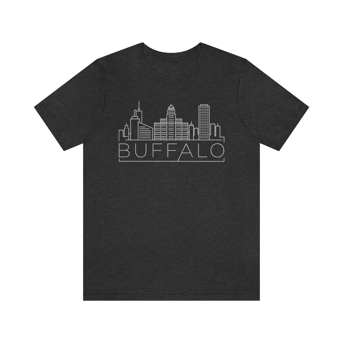Buffalo New York TShirt Adult Unisex Skyline Buffalo T Shirt Personalization Available Graphic Tee – Soft Feel · Top Pick For Any Outfit