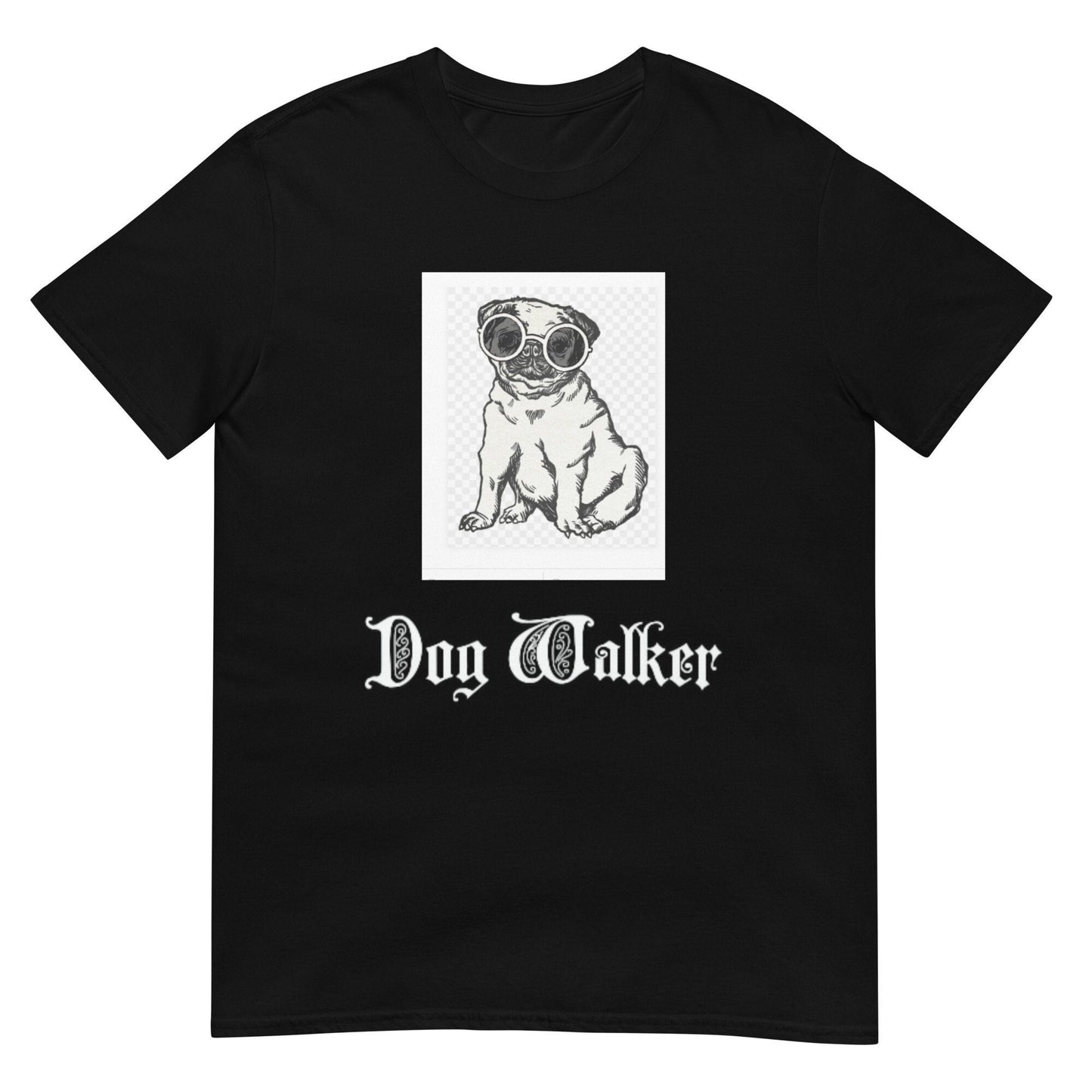 Dog Walker Short Sleeve Unisex T Shirt Graphic Tee – Feel-Good Design · Trending Graphic Apparel