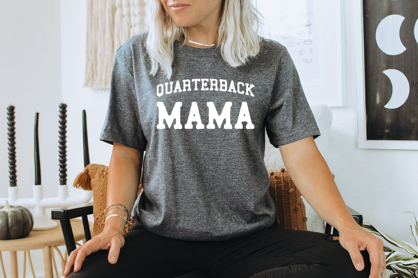 Quarterback Mama Mom Mothers Day Shirt Gifts Funny Tee Tshirt Men Women Him Her Graphic Tee – Premium Graphic · Must-Have Style