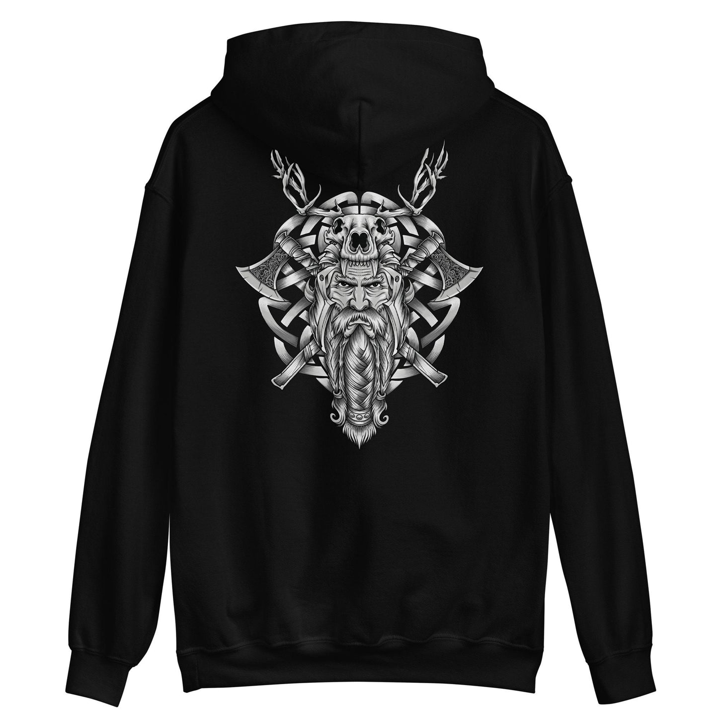Viking Hoodie Celtic Knot Sweater Viking Helmet Without Horns Viking Beard Sweatshirt Viking Gear Hoodie – Cozy Vibes · Top Pick For Any Outfit