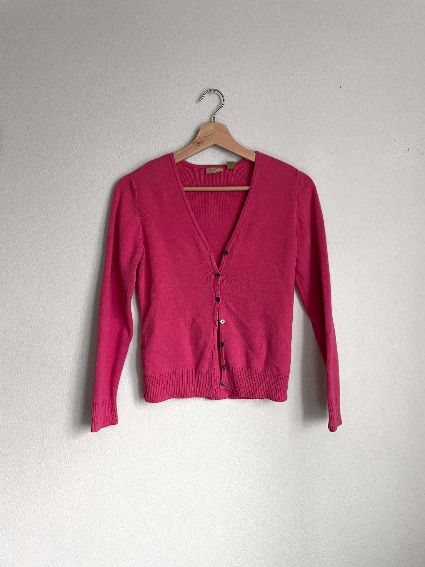 Hot Pink Y2K Era Cardigan Early 200039s Size XS Graphic Tee – Premium Graphic · Trending Graphic Apparel