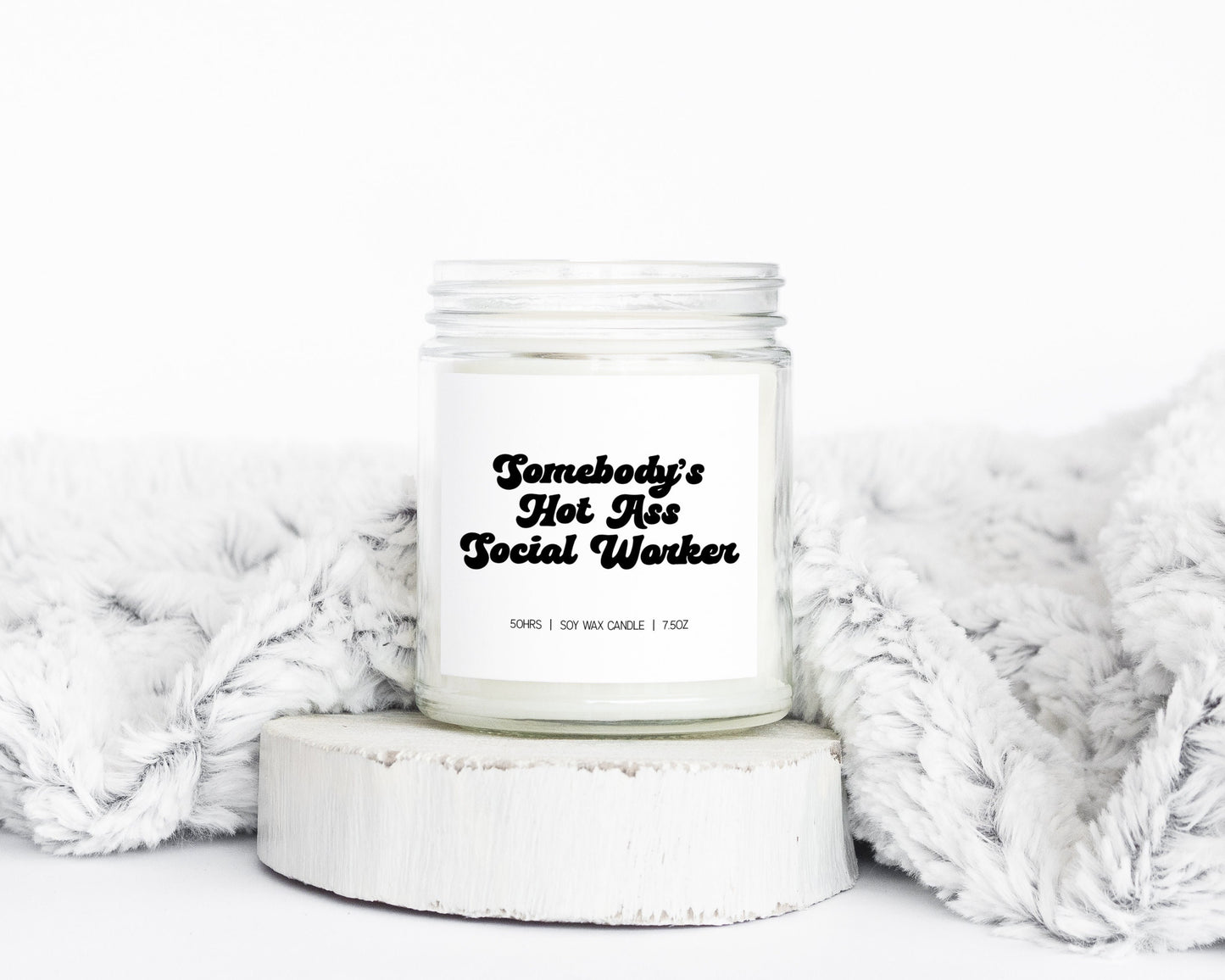 Social worker MSW Graduate Graduation Gifts Funny Candle Housewarming Soy Wax Scented Decor Graphic Tee – Fan Favorite · Great Gift For Fans