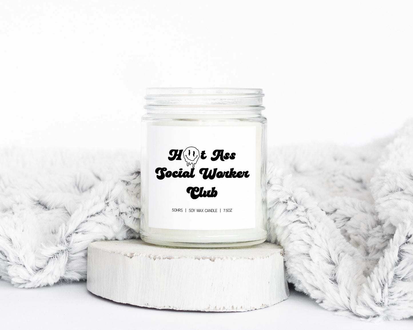 Social Worker MSW Graduation Gifts Funny Candle Housewarming Soy Wax Scented Decor Graphic Tee – Bold Style · Trending Graphic Apparel
