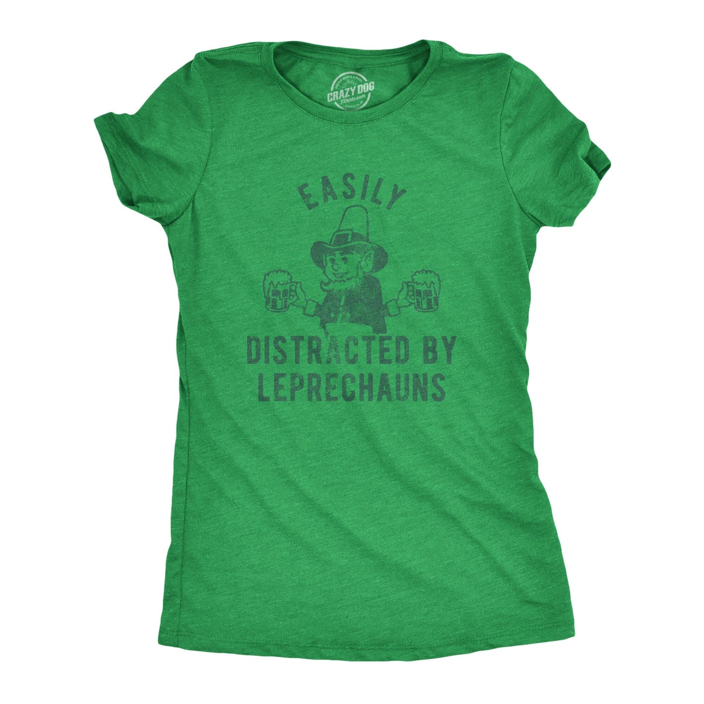Easily Distracted By Leprechaun St Pattys Day Shirts Leprechaun Shirts St Patricks Day Shirts Funny Shirts Magical Shirts Graphic Tee – Easygoing Wear · High-Quality Print