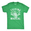 Fucking Magical St Patricks Mens Shirt Shamrock Shirt Four Leaf Clover Shirt Funny Shirts Drinking Shirt Offensive Shirts Graphic Tee – Fan Favorite · Top Pick For Any Outfit