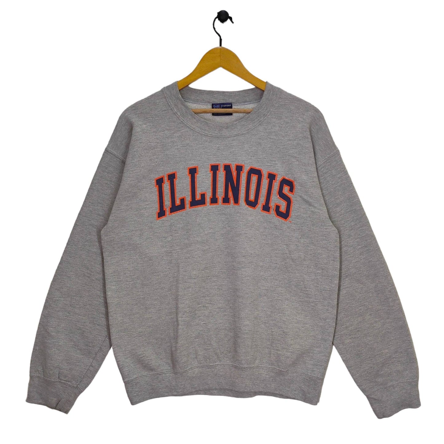 90s University of Illinois Crewneck Sweatshirt Medium Vintage MV Sport Sweater Jumper M Sweatshirt – Feel-Good Design · Must-Have Style