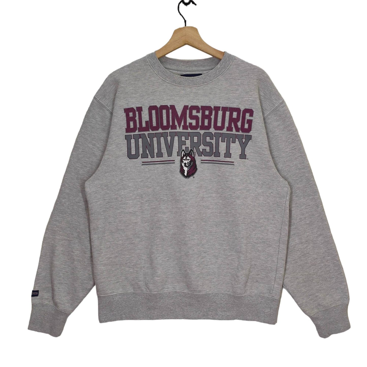 Bloomberg Sweatshirt Pennsylvania Sweater 90s Bloomberg Huskies Jumper Vintage Jansport Crewneck Men39s Medium Sweatshirt – Bold Style · Top Pick For Any Outfit