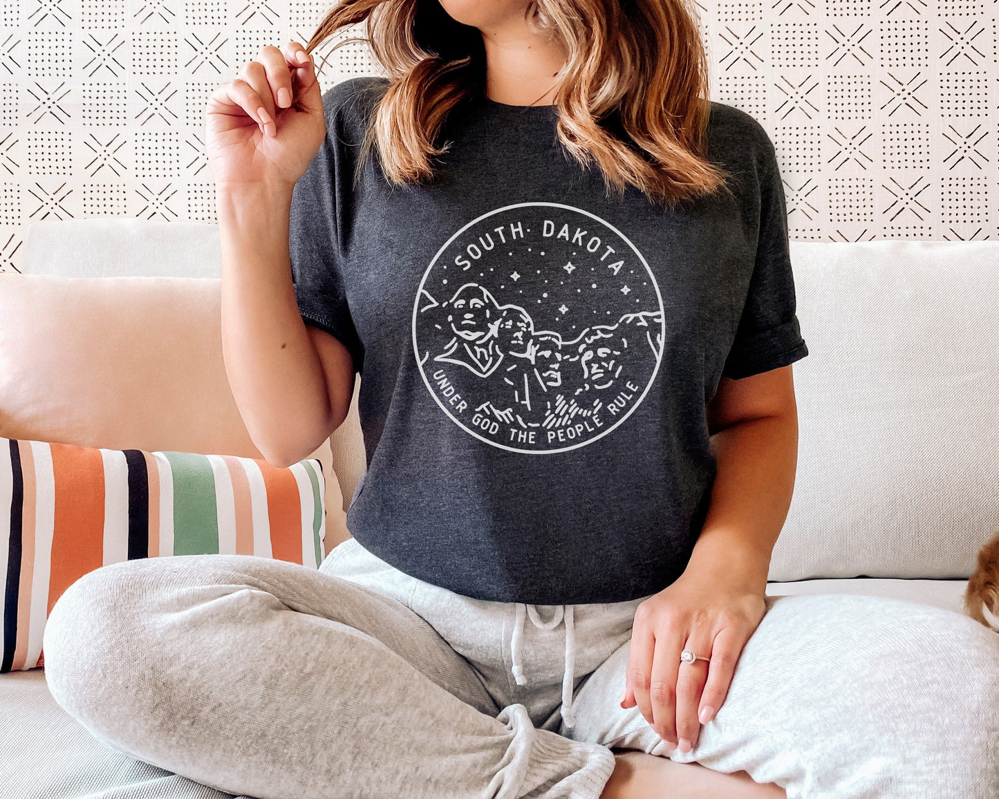 South Dakota TShirt Unisex State Design South Dakota Shirt Personalization Available Graphic Tee – Feel-Good Design · Must-Have Style