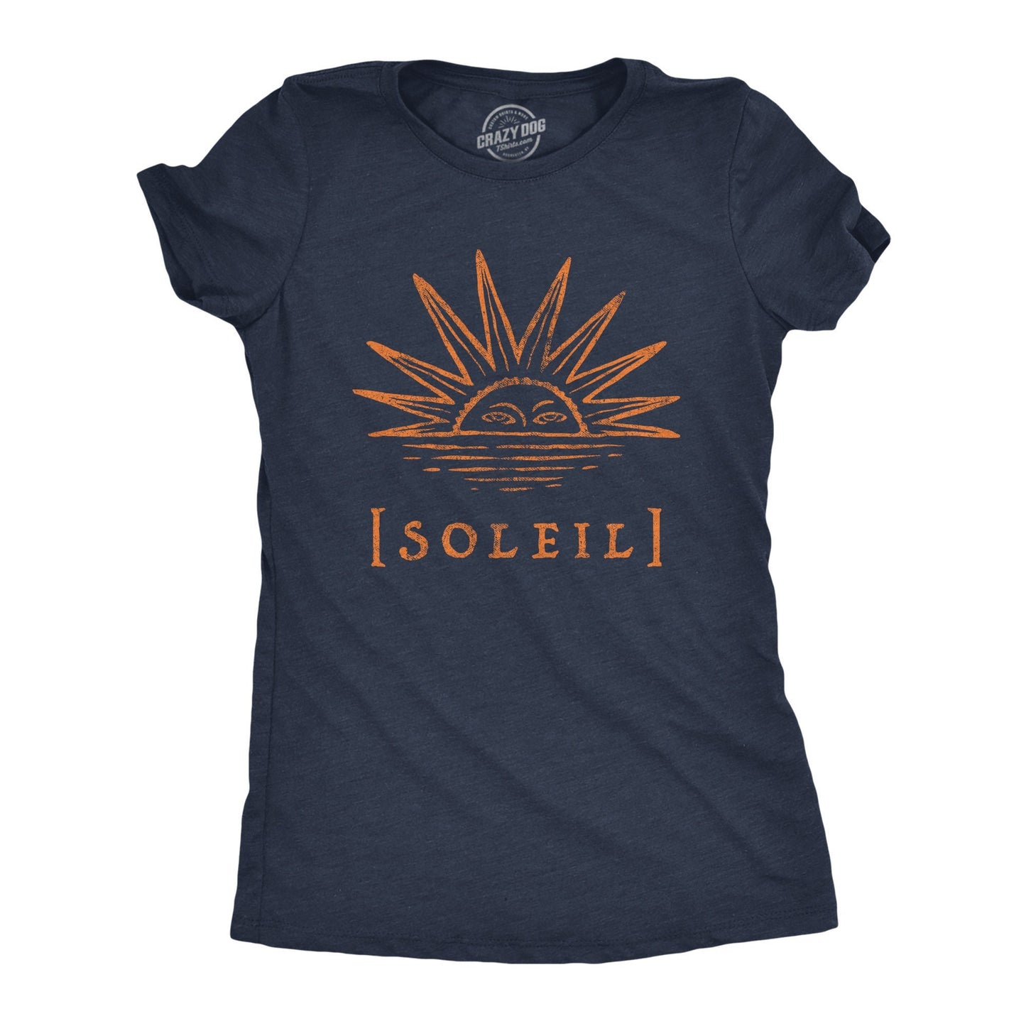 Soleil Sun Shirt Sunset French Witch Shirt Hippie Shirts Vintage Tee Halloween Shirts Summer Shirts Free Spirit Flower Child Graphic Tee – Soft Feel · High-Quality Print