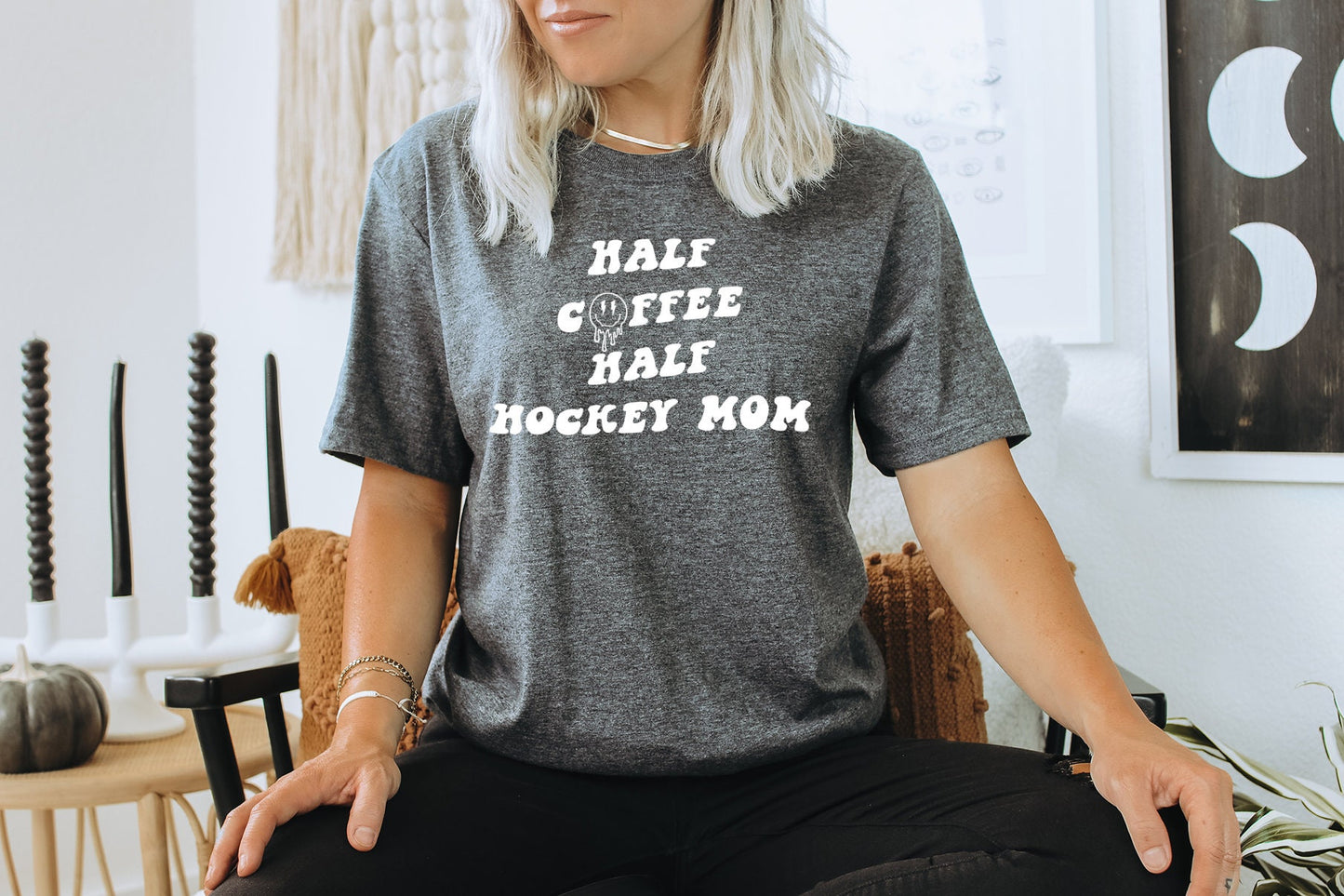 Hockey Mom Mothers Day Shirt Gifts Funny Tee Tshirt Men Women Him Her Graphic Tee – Warm & Stylish · Great Gift For Fans