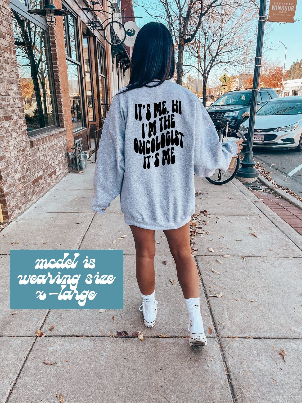 Oncology Oncologist Graduation BACK PRINT Sweatshirt Gifts Funny Sweater Shirt Jumper Men Women Him Her Sweatshirt – Easygoing Wear · Great Gift For Fans