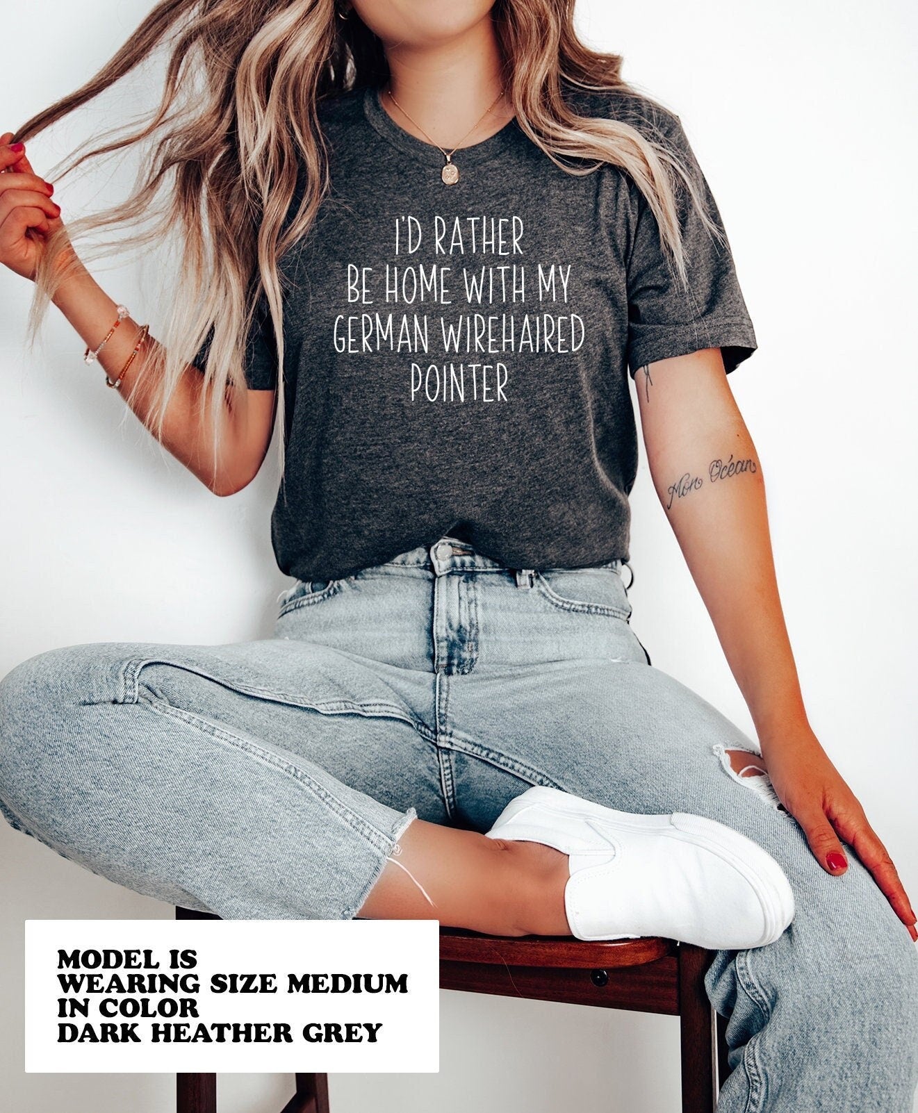 German Wirehaired Pointer Dog Mom Mothers Day Shirt Gifts Funny Tee Tshirt Men Women Him Her Graphic Tee – Feel-Good Design · Great Gift For Fans
