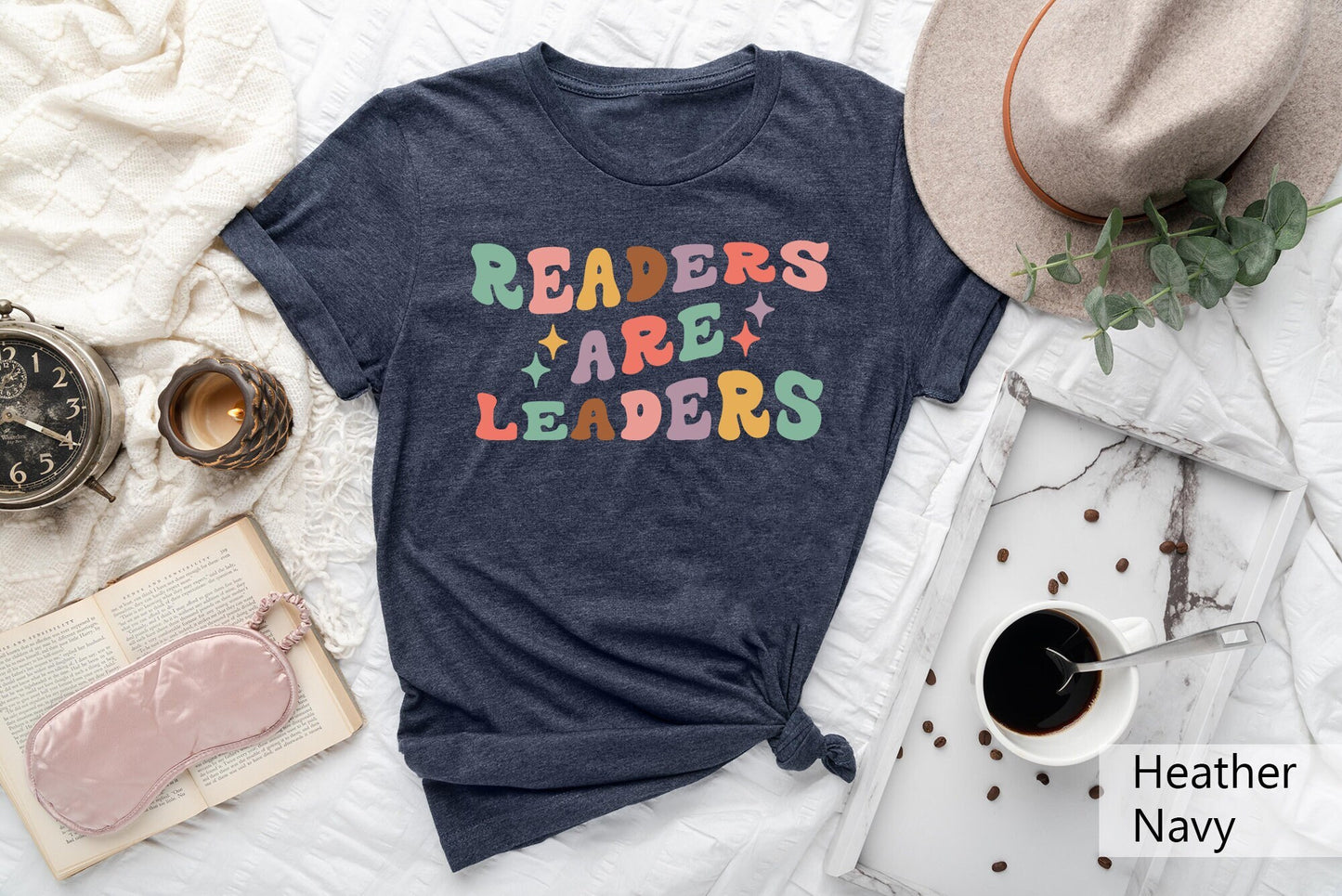 Groovy Readers Are Leaders Shirt Book Nerd T Shirt Bookish Shirts Teacher Tshirt Librarian Shirt Book Nerd ShirtLibrary LoverBookworm Graphic Tee – Soft Feel · Perfect For Daily Wear