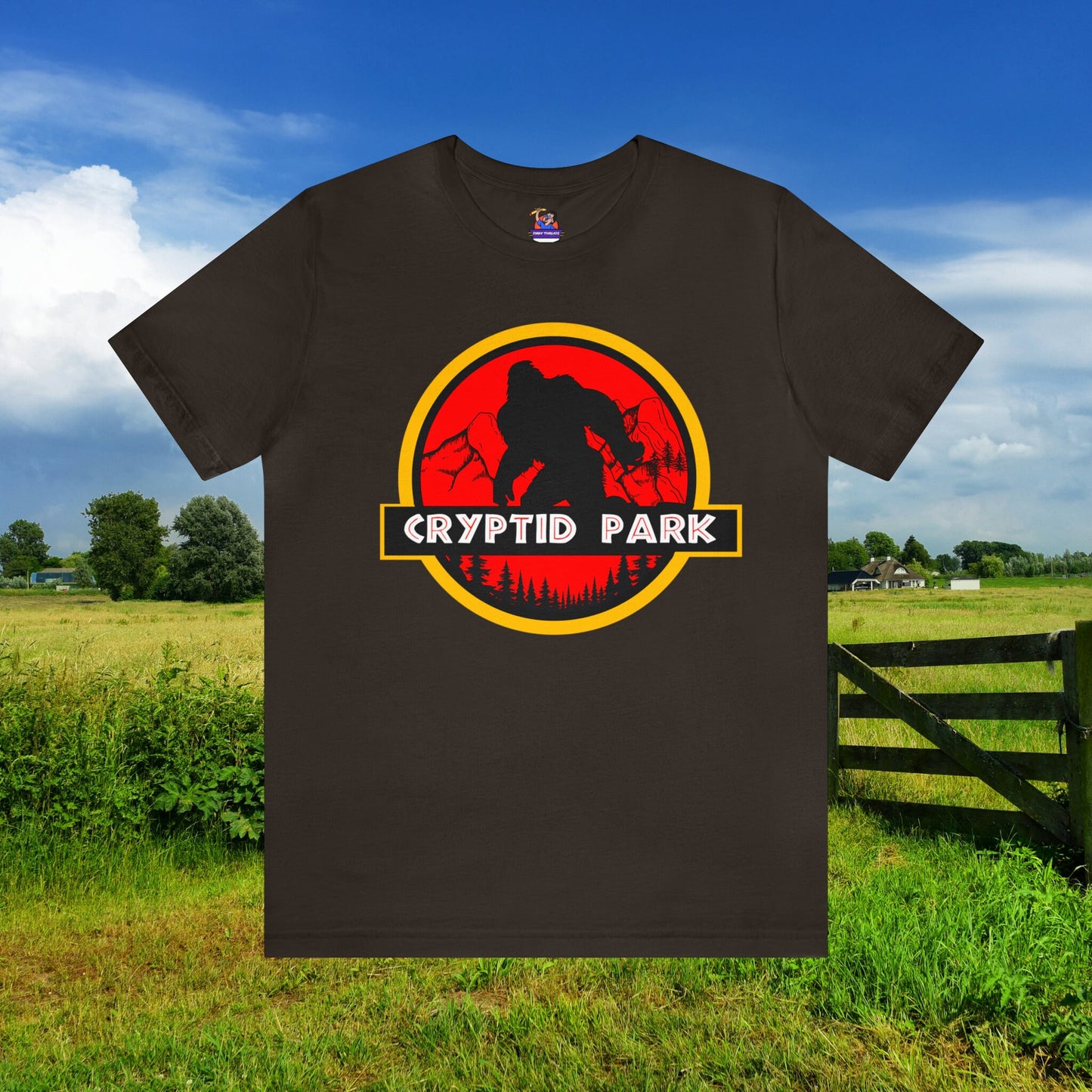 Cryptid Park Series Presents Bigfoot Unisex Jersey Short Sleeve Tee Jersey – Bold Style · High-Quality Print