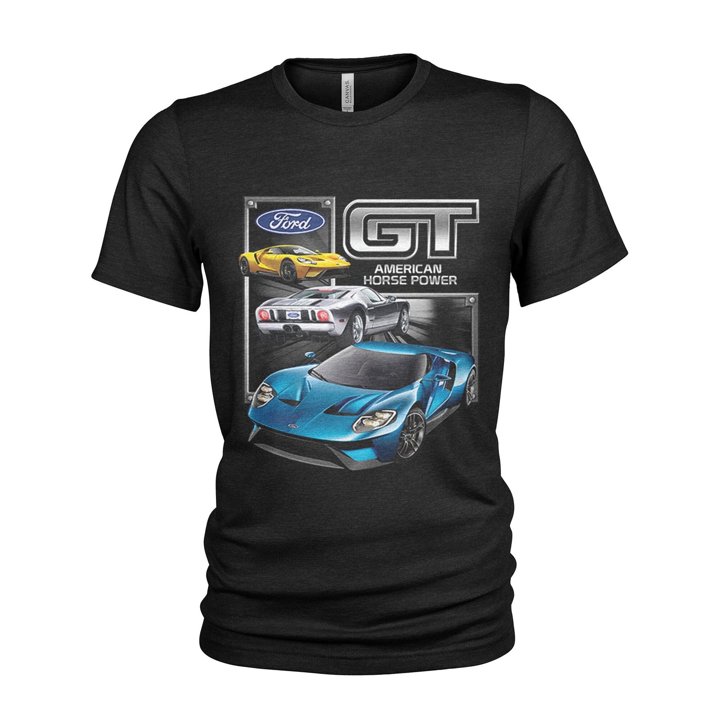 Ford GT 40 Lemans Horsepower T Shirt for Men Graphic Tee – Premium Graphic · High-Quality Print