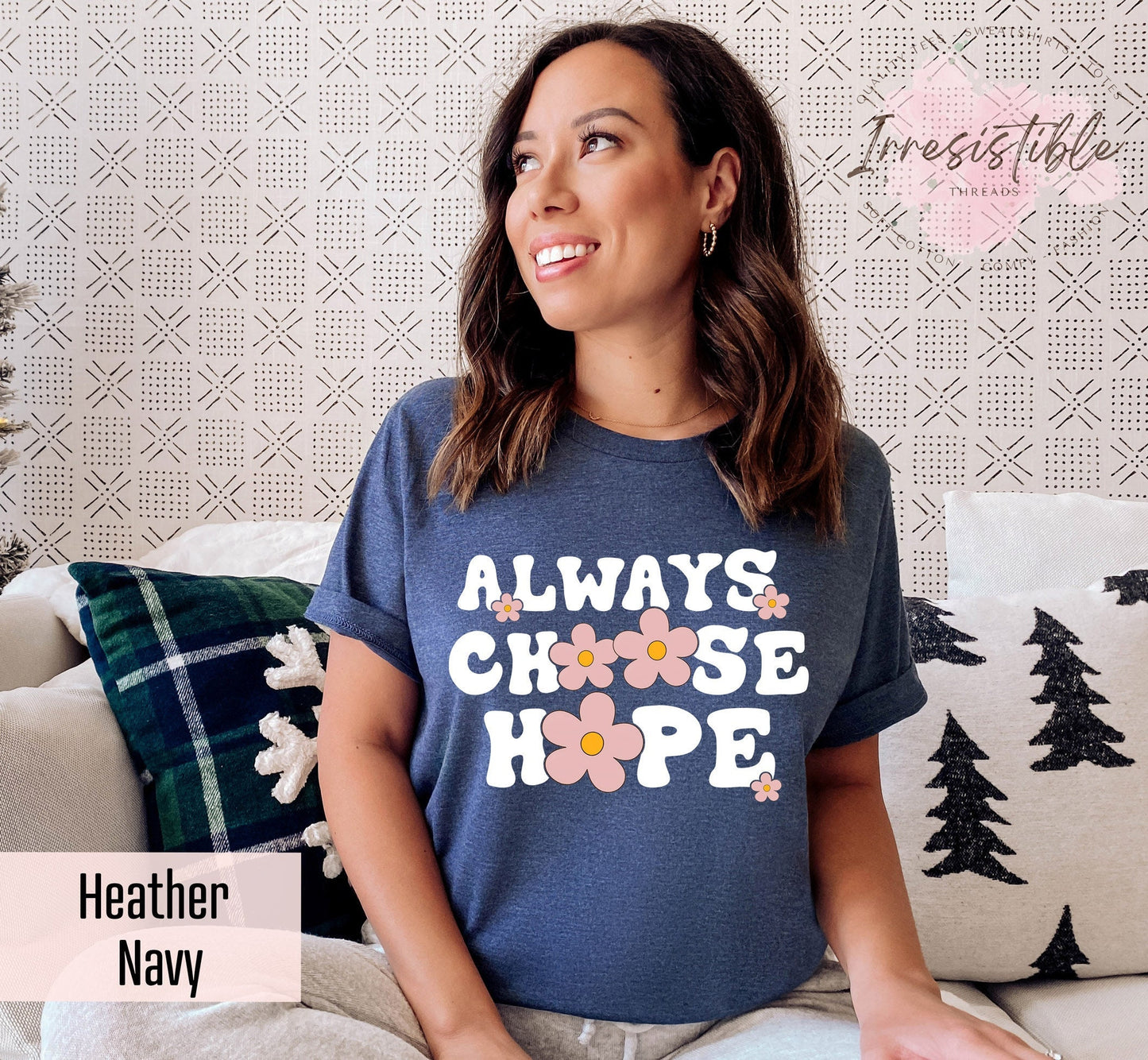 Always Choose Hope ShirtBe Kind To Yourself ShirtMindfulness T ShirtHopeful Vibes TeeFunny Positive TeeCounselor GiftInspirational Tee Graphic Tee – Warm & Stylish · Must-Have Style