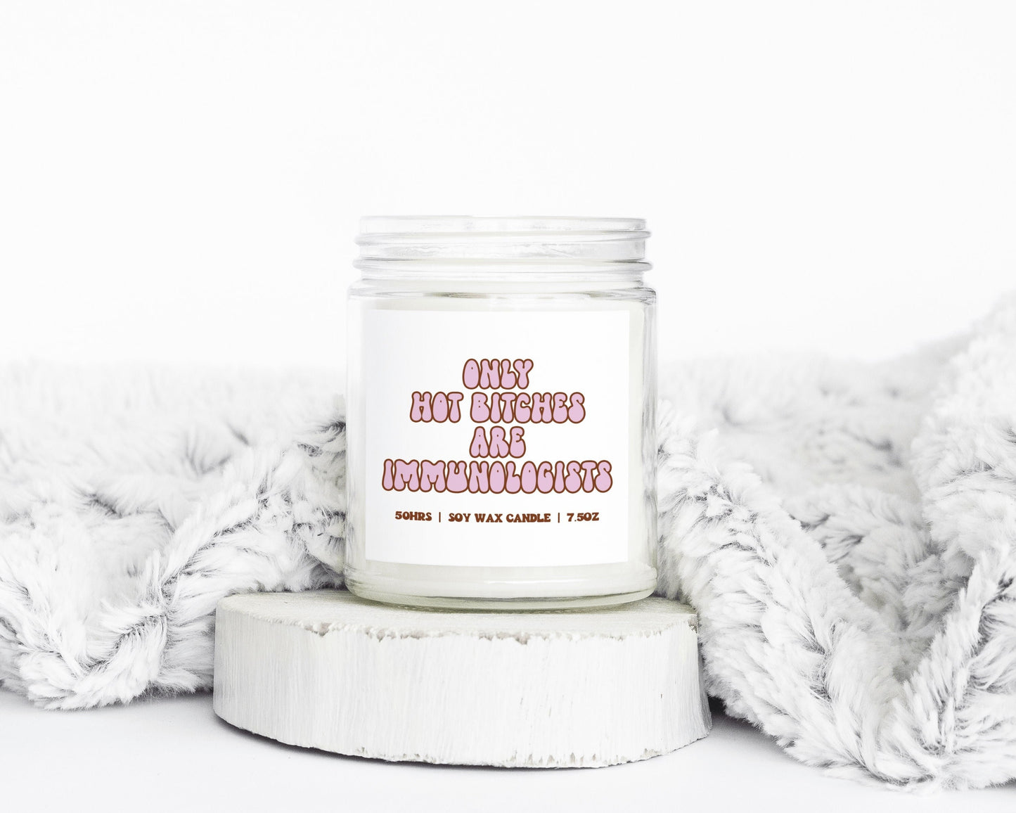 Immunology Immunologist Graduation Student Grad Gifts Funny Candle Housewarming Soy Wax Scented Decor Graphic Tee – Warm & Stylish · Great Gift For Fans