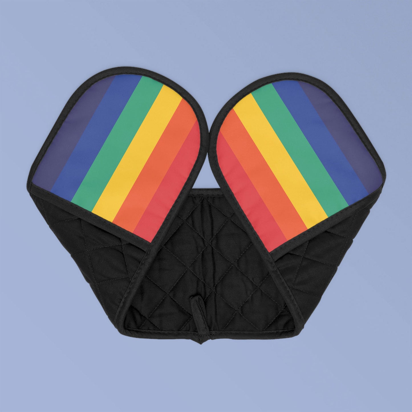 Rainbow Oven Mitts Pot Holder LGBTQ Oven Mitts Gay Lesbian Bi Pride Flag Oven Gloves Housewarming Gift Cooking Aid Accessory Graphic Tee – Soft Feel · Perfect For Daily Wear