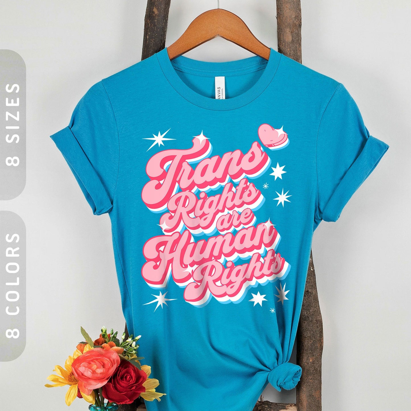 Transgender Rights Shirt Trans Rights Are Human Rights Unisex T Shirt LGBTQ Pro Trans Tshirt Trans Lives Matter Trans Liberation Tee Graphic Tee – Easygoing Wear · High-Quality Print