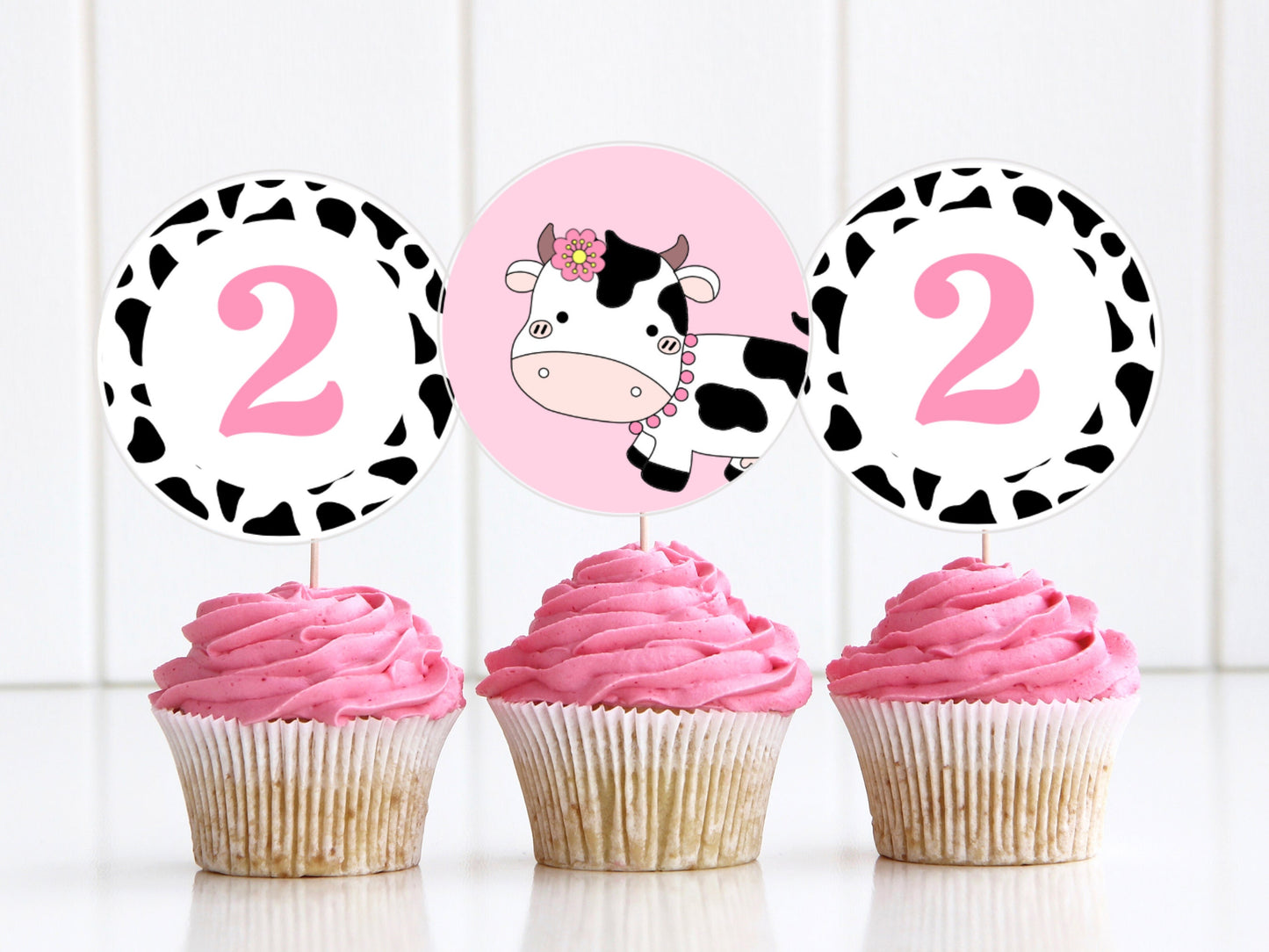 Moo Moo I39m Two Cupcake Toppers 2nd Birthday Cow Cupcake Toppers Cow Party Decorations Farm Theme Ideas Printable Toppers Barnyard COWB1 Graphic Tee – Everyday Comfort · Top Pick For Any Outfit