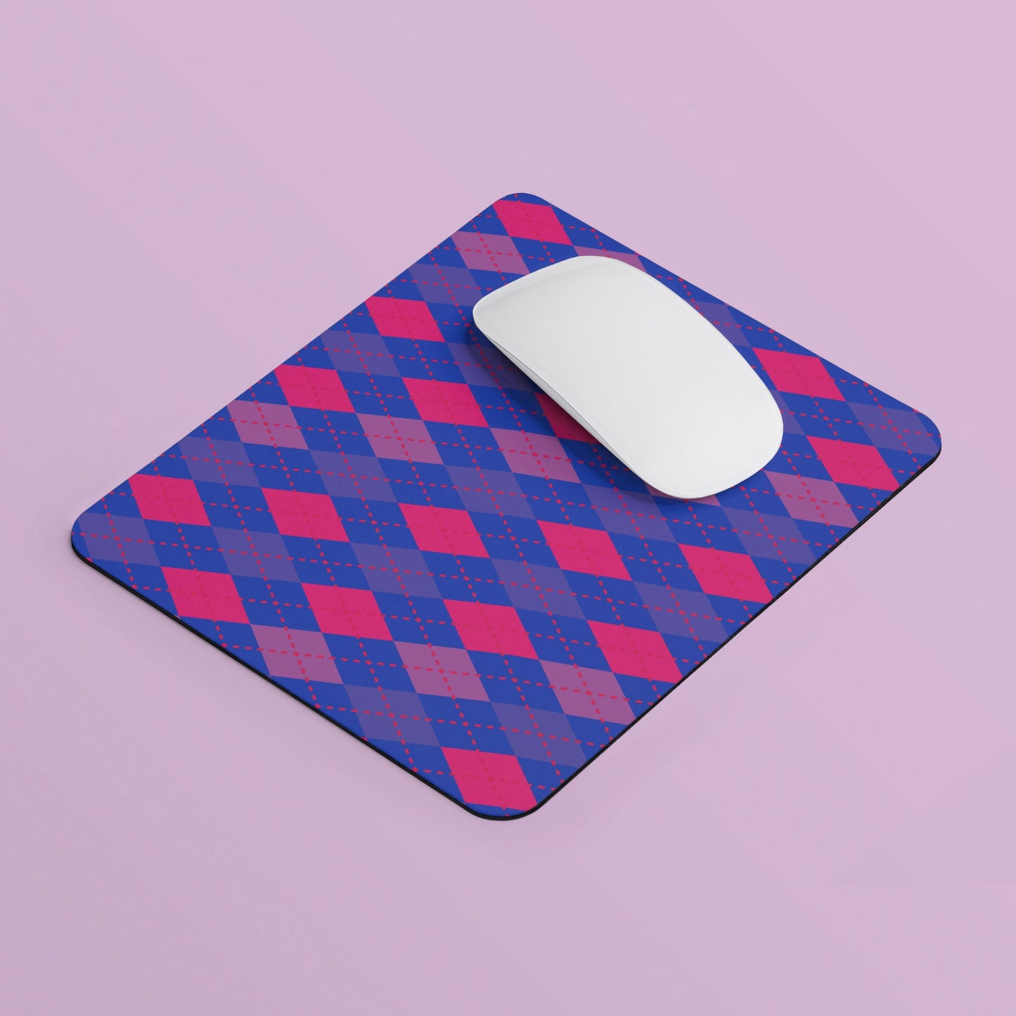 Subtle Bisexual Bi Pride Mouse Pad Bisexual Argyle Pattern Mouse Pad Rectangle Mouse Pad Bisexual Flag Colors Home Office Gift Graphic Tee – Bold Style · Top Pick For Any Outfit