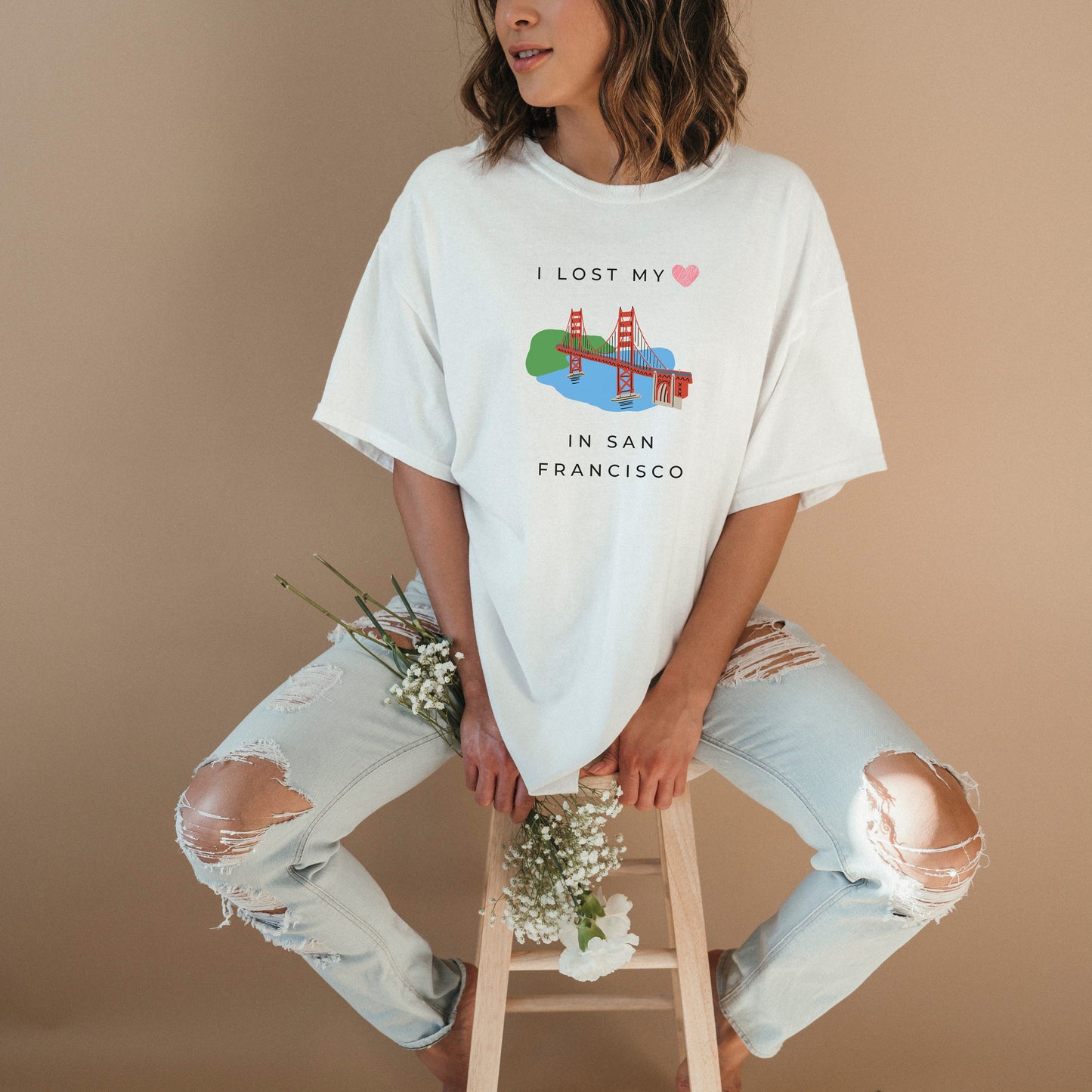 I lost my heart in San Francisco Shirt San Francisco Tshirt San Francisco Shirt San Francisco T Shirt Unisex Shirt USA Shirt Graphic Tee – Premium Graphic · Perfect For Daily Wear