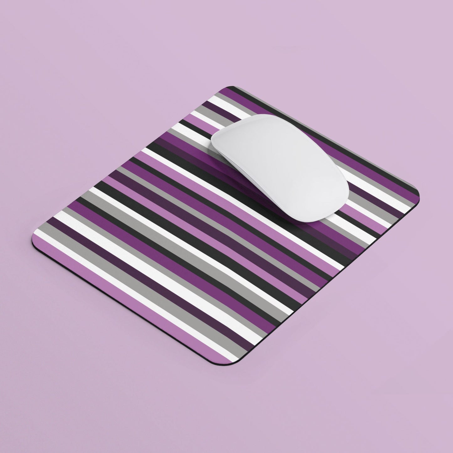 Asexual Pride Flag Stripes Mouse Pad Rectangle Mouse Pad Aro Ace Mousepad Asexual Mousepad Subtle Aroace Mousepad Home Office Gift Graphic Tee – Fan Favorite · Great Gift For Fans