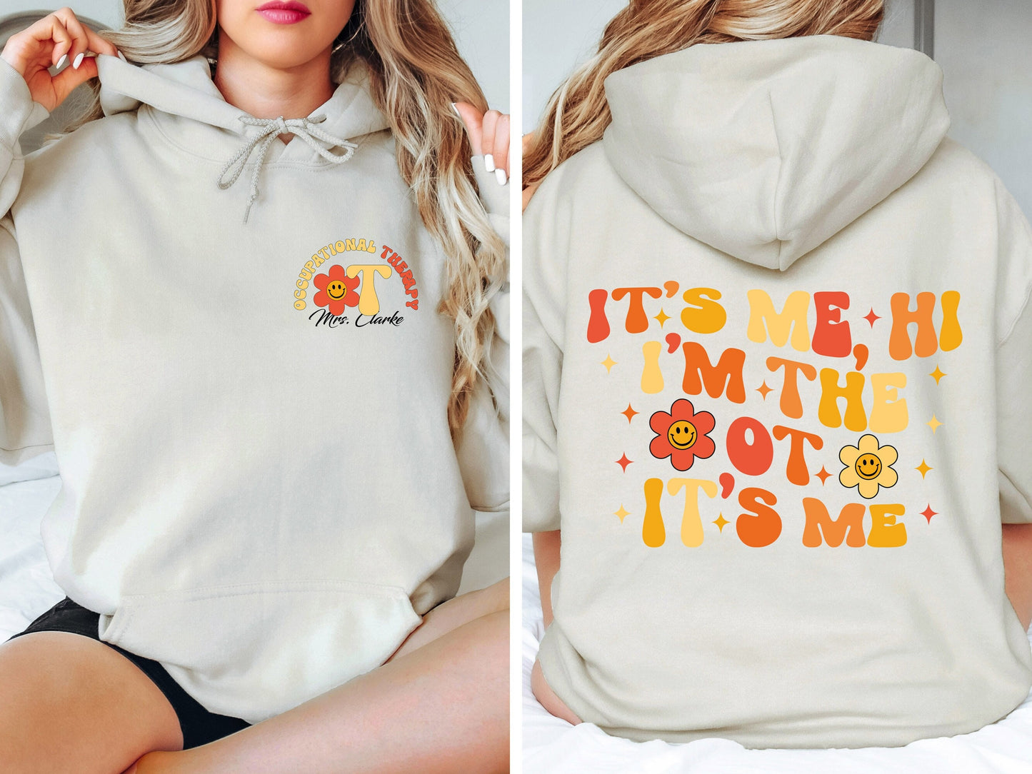 Occupational Therapist Shirt It39s Me Hi I39m The OT It39s Me Shirt Occupational Therapy T Shirt Floral Therapist Shirt Hippie OT Outfit Graphic Tee – Warm & Stylish · Perfect For Daily Wear