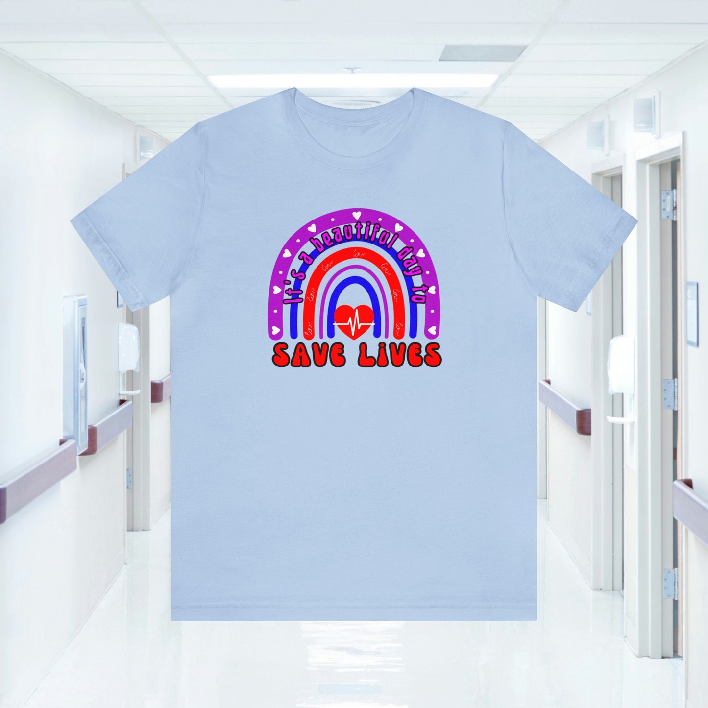It39s a Good Day to Save Lives Nurse Unisex Jersey Tee BellaCanvas 3001 Healthcare Gift Medical Students Various Sizes Available Jersey – Premium Graphic · Top Pick For Any Outfit