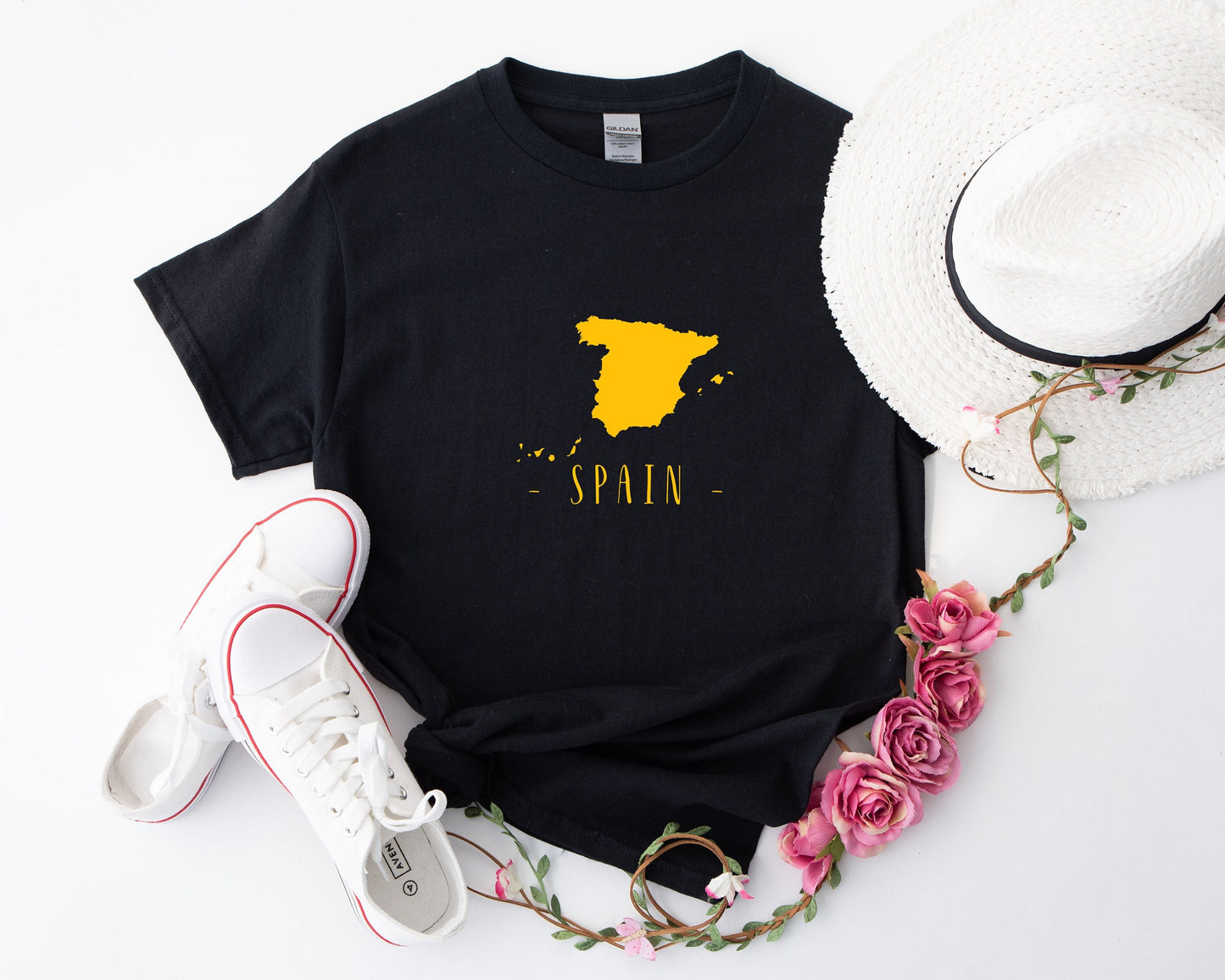Spain T Shirt Spain Map Spain Gift Unisex Spain Shirt Graphic Tee – Fan Favorite · Great Gift For Fans