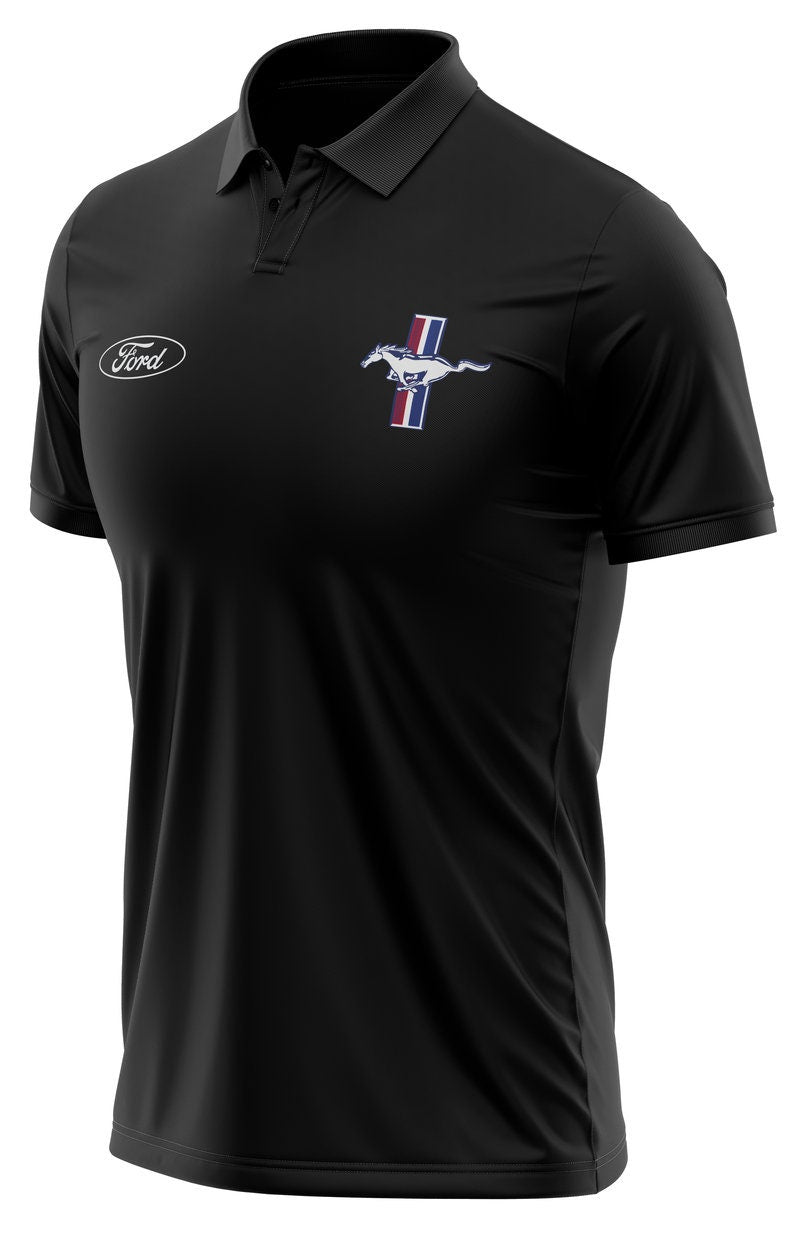 Ford Mustang Cool Performance Polo Shirt Graphic Tee – Warm & Stylish · Trending Graphic Apparel
