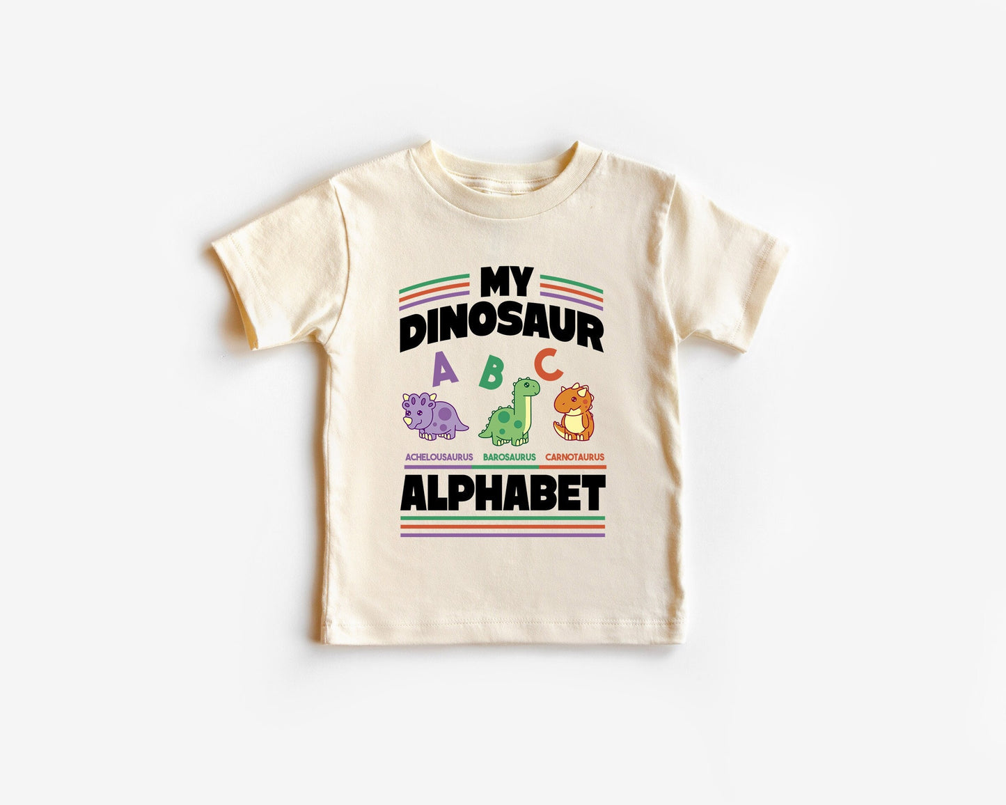 My Dinosaur Alphabet Shirt Alphabet Shirt ABC T Shirt Animal Alphabet Shirt Kindergarten Outfit Kids Shirt Back To School Clothing Graphic Tee – Fan Favorite · Must-Have Style
