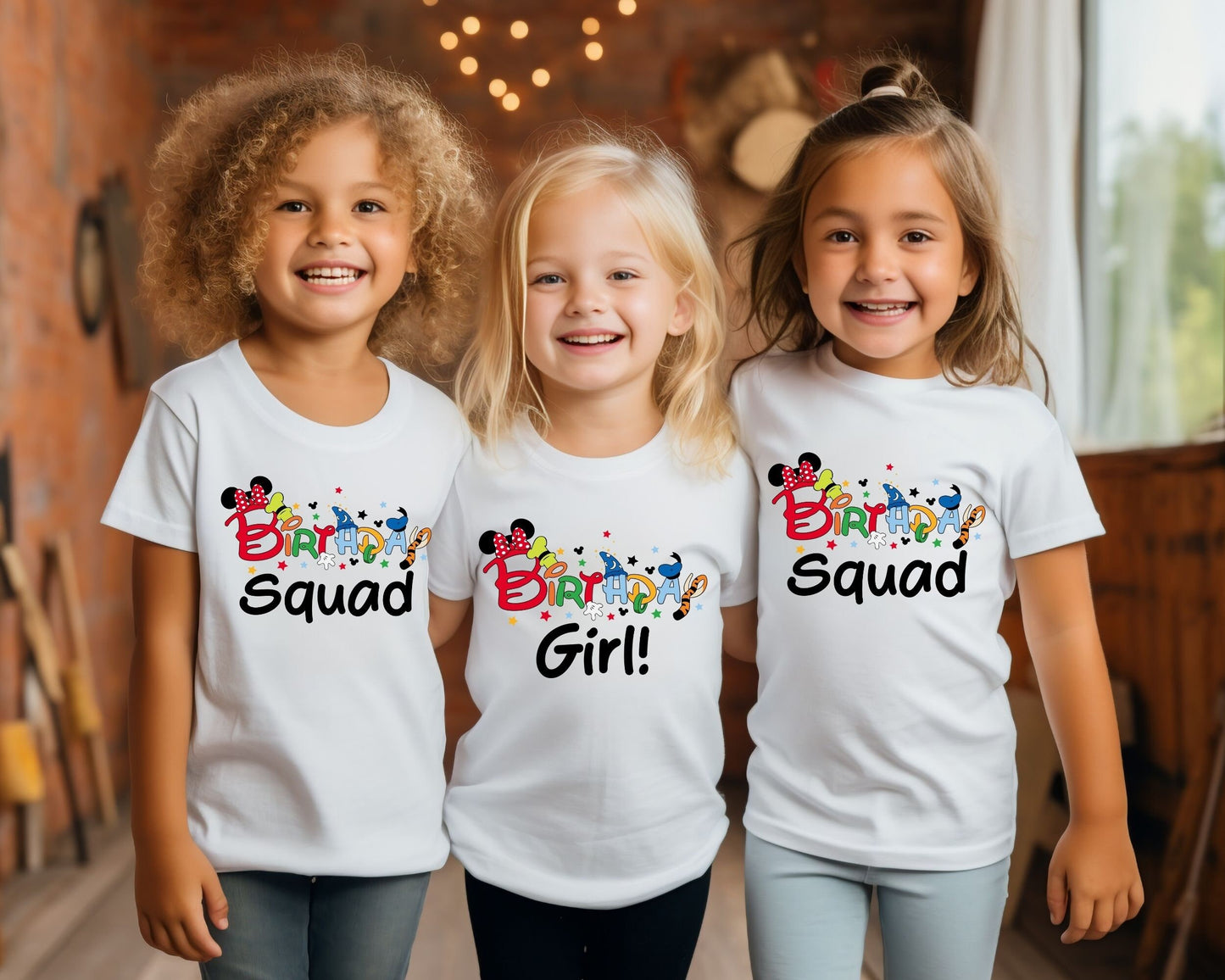 Minnie Birthday Shirt Disney Birthday Girl Shirt Disney Shirt Matching Birthday Squad ShirtsBirthday Squad ShirtGift For Birthday Shirt Graphic Tee – Premium Graphic · Perfect For Daily Wear