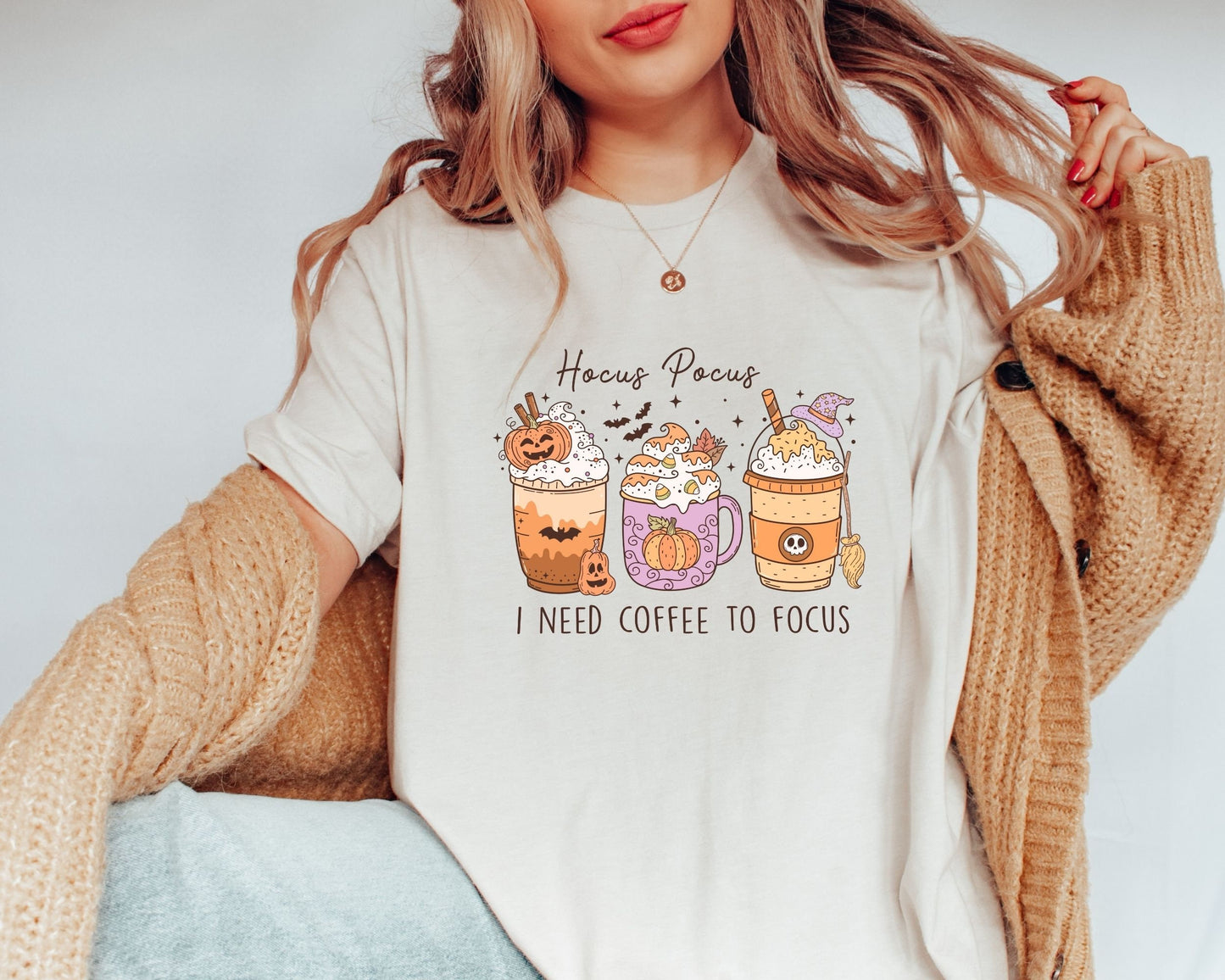 Halloween Coffee Geist TShirt Spooky Season Shirt Halloween Gifts Halloween Coffee Shirt Funny Halloween Costume Cute Halloween Shirt Graphic Tee – Feel-Good Design · Perfect For Daily Wear