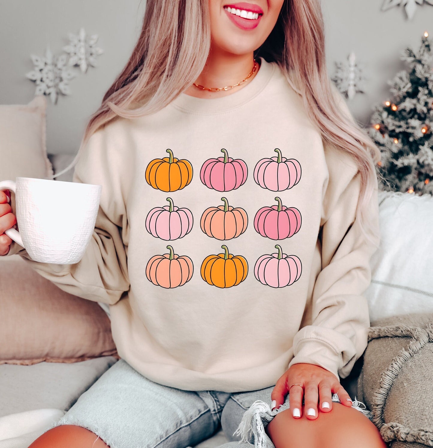 Pink Pumpkin Sweatshirt Pumpkin Patch Sweatshirt Thanksgiving Pumpkin Hoodie Fall Crewneck Pumpkin Season Sweater Autumn Harvest Hoodie Hoodie – Bold Style · Must-Have Style