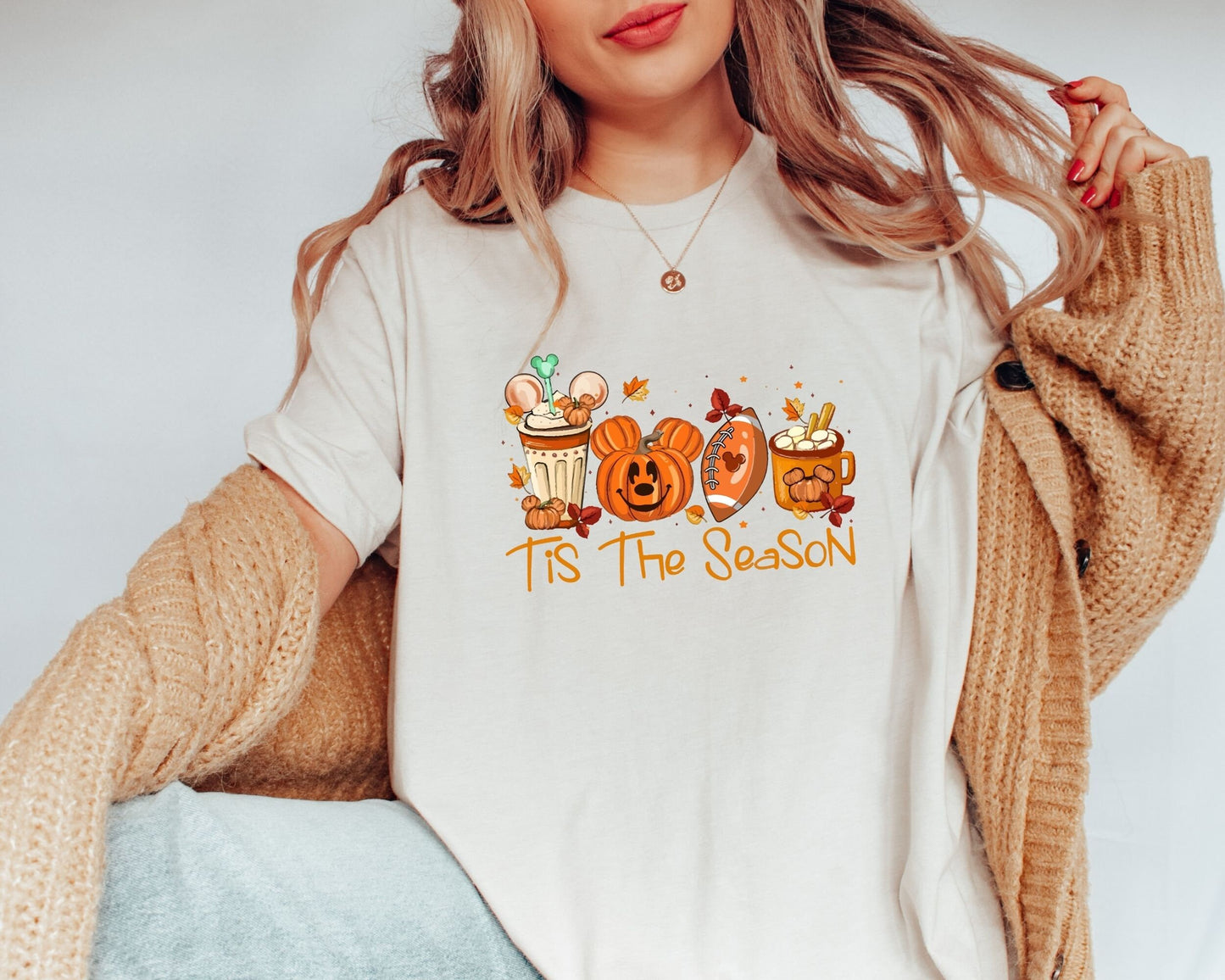 Disney Tis The Season Shirt Fall TShirt Disney Halloween Shirt Disney Football Shirt Halloween Gift Disney Tee Disney Gift Fall Gifts Graphic Tee – Warm & Stylish · Top Pick For Any Outfit