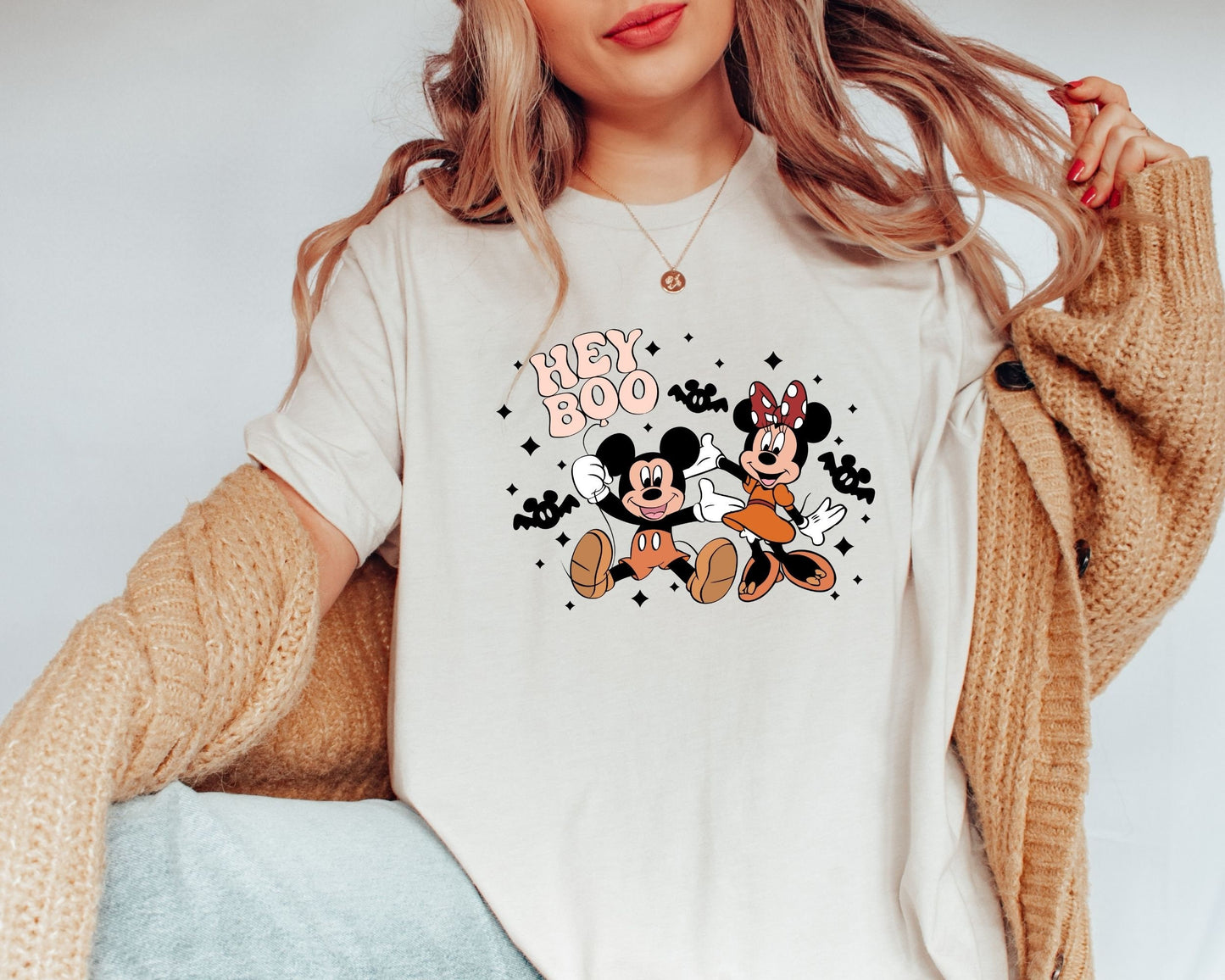 Hey Boo Mickey Halloween Shirt Halloween Spooky Family Mom Dad Adult Kid Toddler Baby T Shirt Disney Shirt Girlfriend Gift Halloween Tee Graphic Tee – Soft Feel · Trending Graphic Apparel
