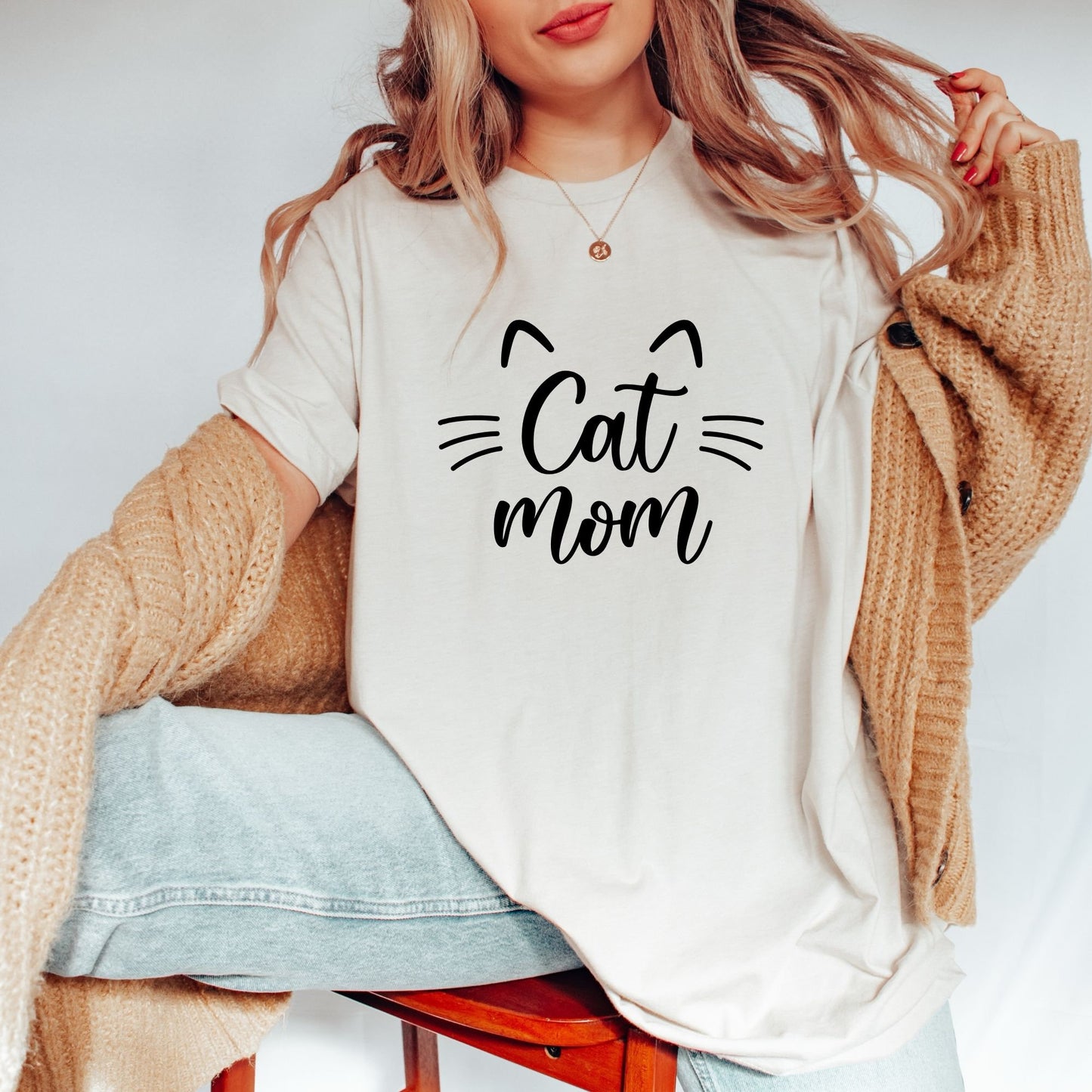 Cat Mom Shirt Cat Mom Tee Cat Lover Gift Cat Shirt Gift For Her Cat Lover Gifts Mom Shirt Gifts For Pet Lover Mom Birthday Gift Graphic Tee – Premium Graphic · Must-Have Style