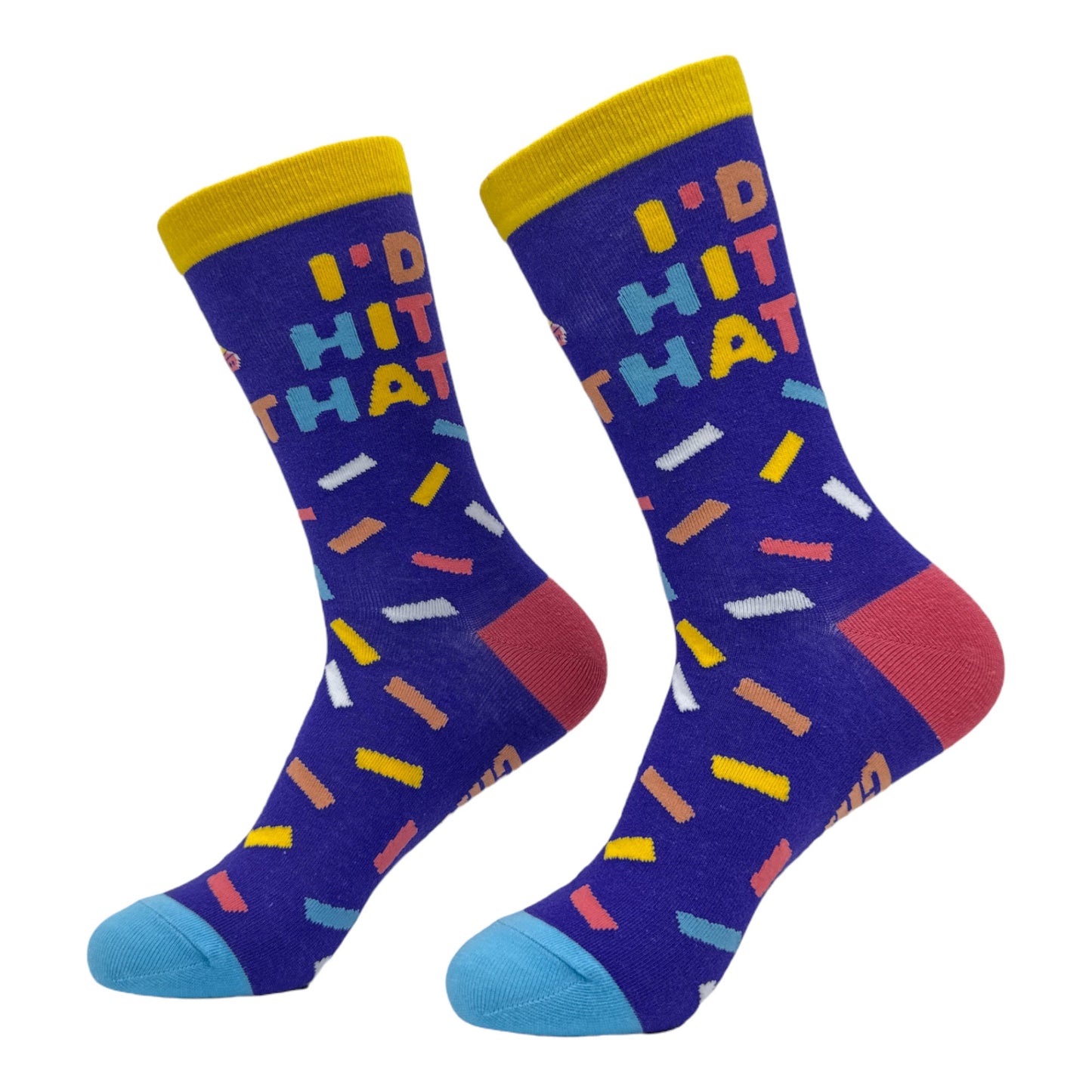 Party Socks I39d Hit That Socks Bridesmaid Socks Rude Socks Funny Socks Fancy Socks Gift for Her Piata Socks Confetti Socks Bright Graphic Tee – Premium Graphic · Must-Have Style
