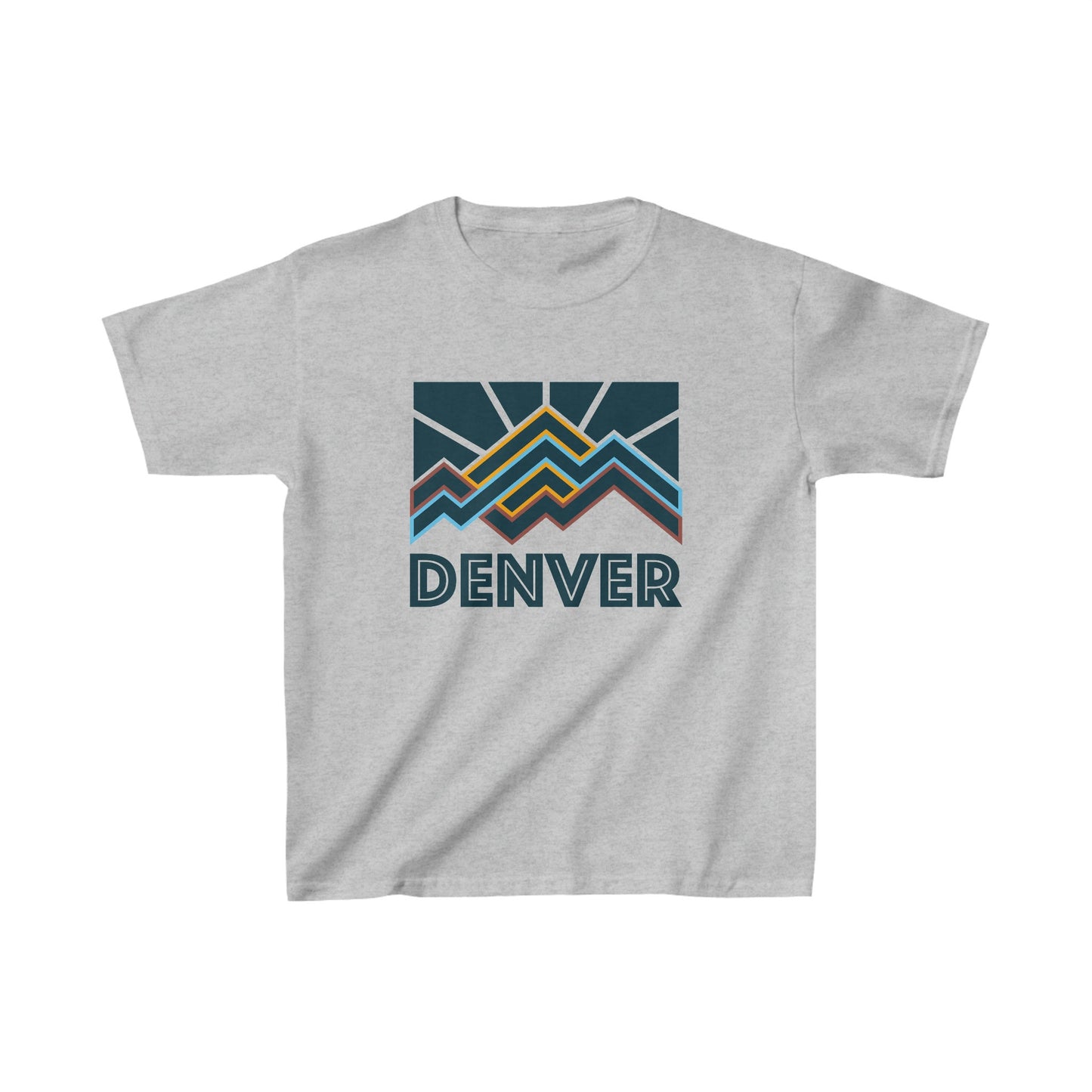 Denver Colorado Youth Shirt Retro Mountain Denver Kid39s TShirt Personalization Available Graphic Tee – Premium Graphic · Perfect For Daily Wear