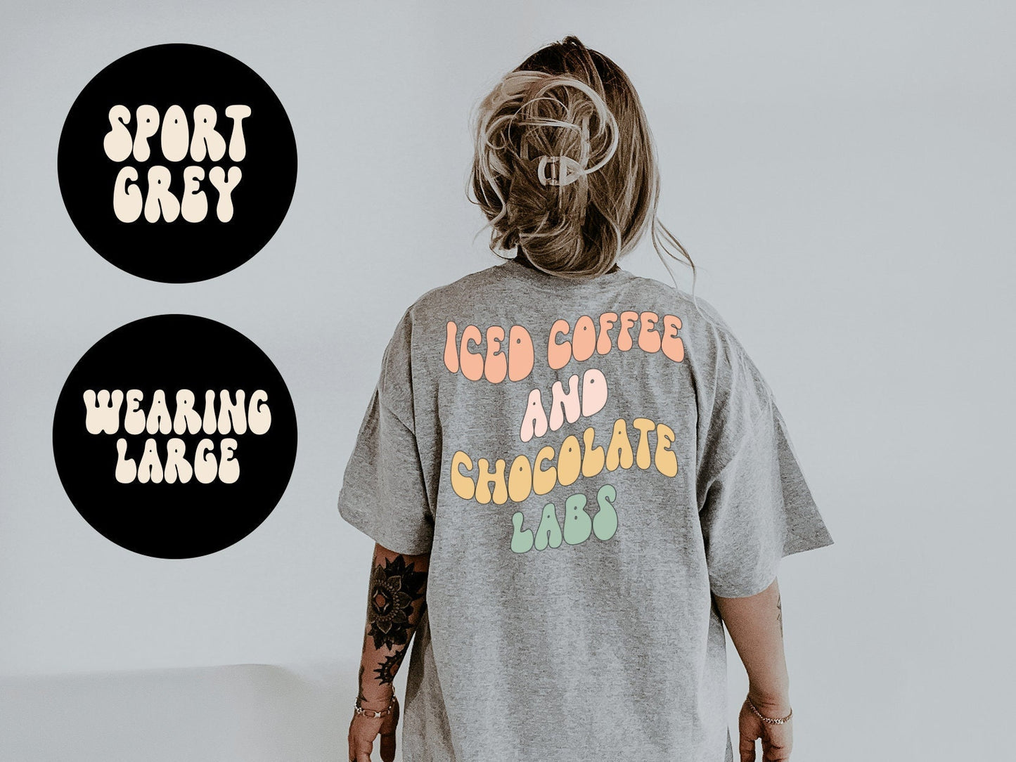 Chocolate Lab Dog Mom BACK PRINT Shirt Gifts Tshirt Tees TShirt Unisex Funny Graphic Tee – Bold Style · Must-Have Style