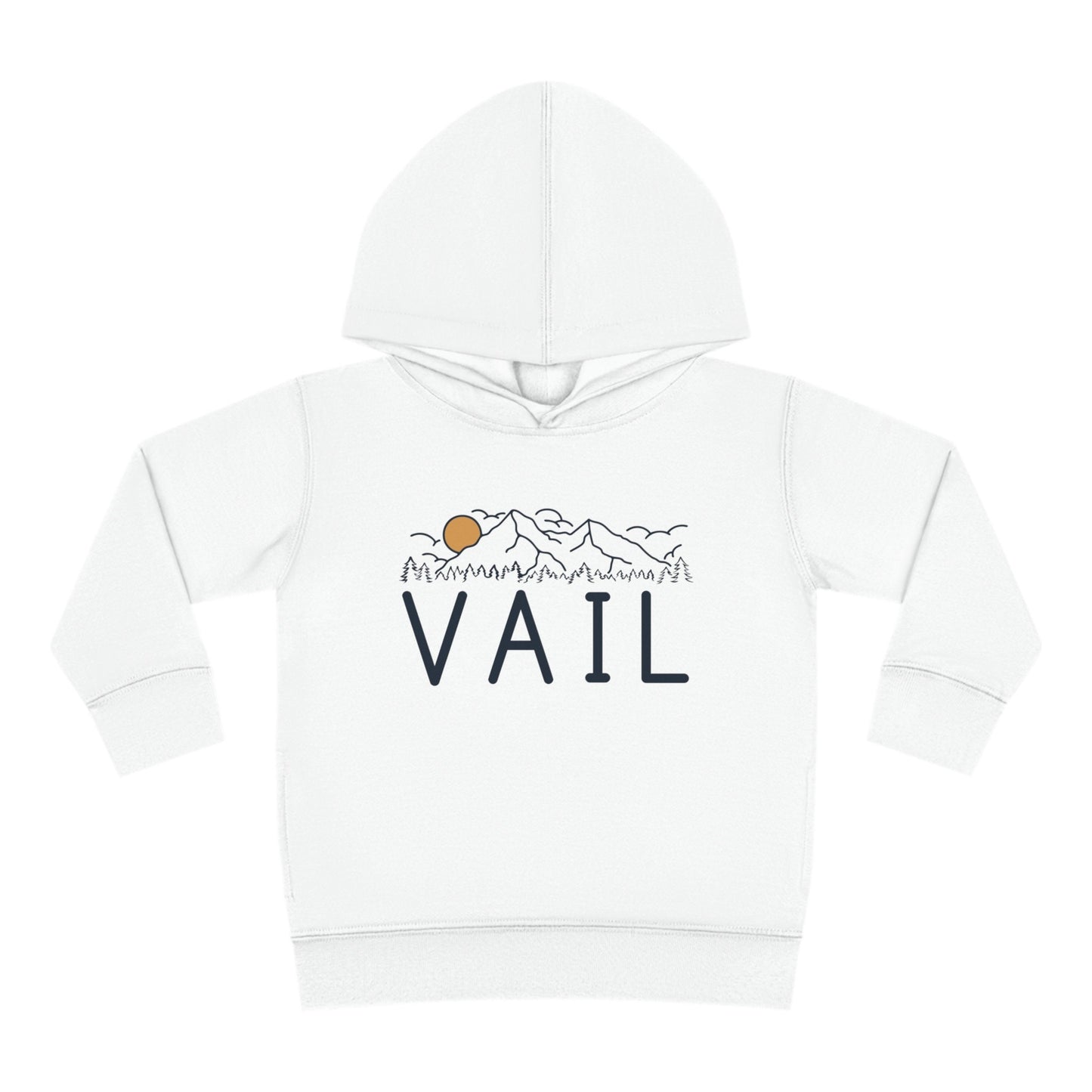 Vail Colorado Toddler Hoodie Unisex Vail Toddler Sweatshirt Personalization Available Hoodie – Everyday Comfort · Perfect For Daily Wear