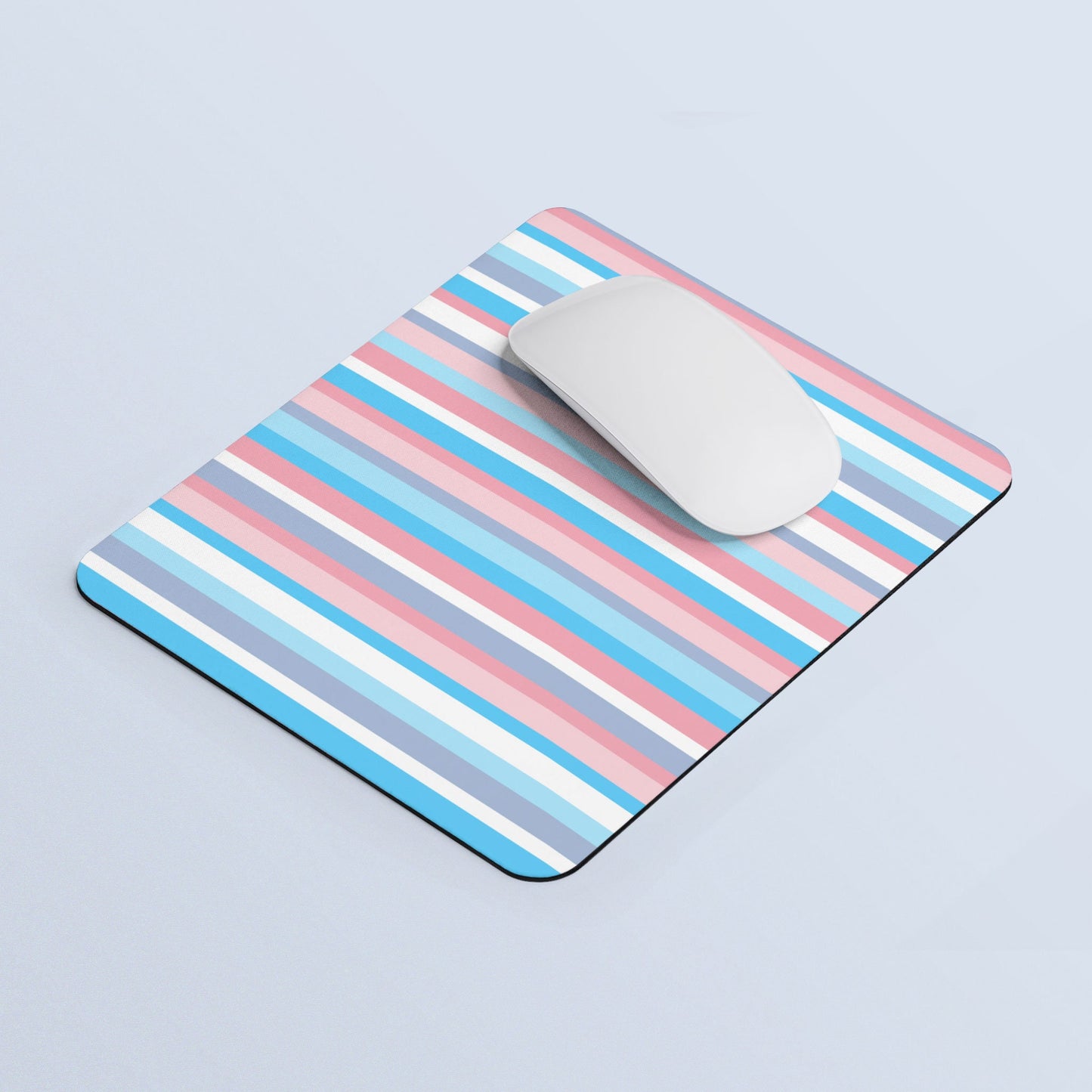 Trans Pride Flag Stripes Mouse Pad Rectangle Mouse Pad Transgender Color Mouse Pad Trans Mousepad Transgender Home Office Gift Graphic Tee – Aesthetic Look · Must-Have Style