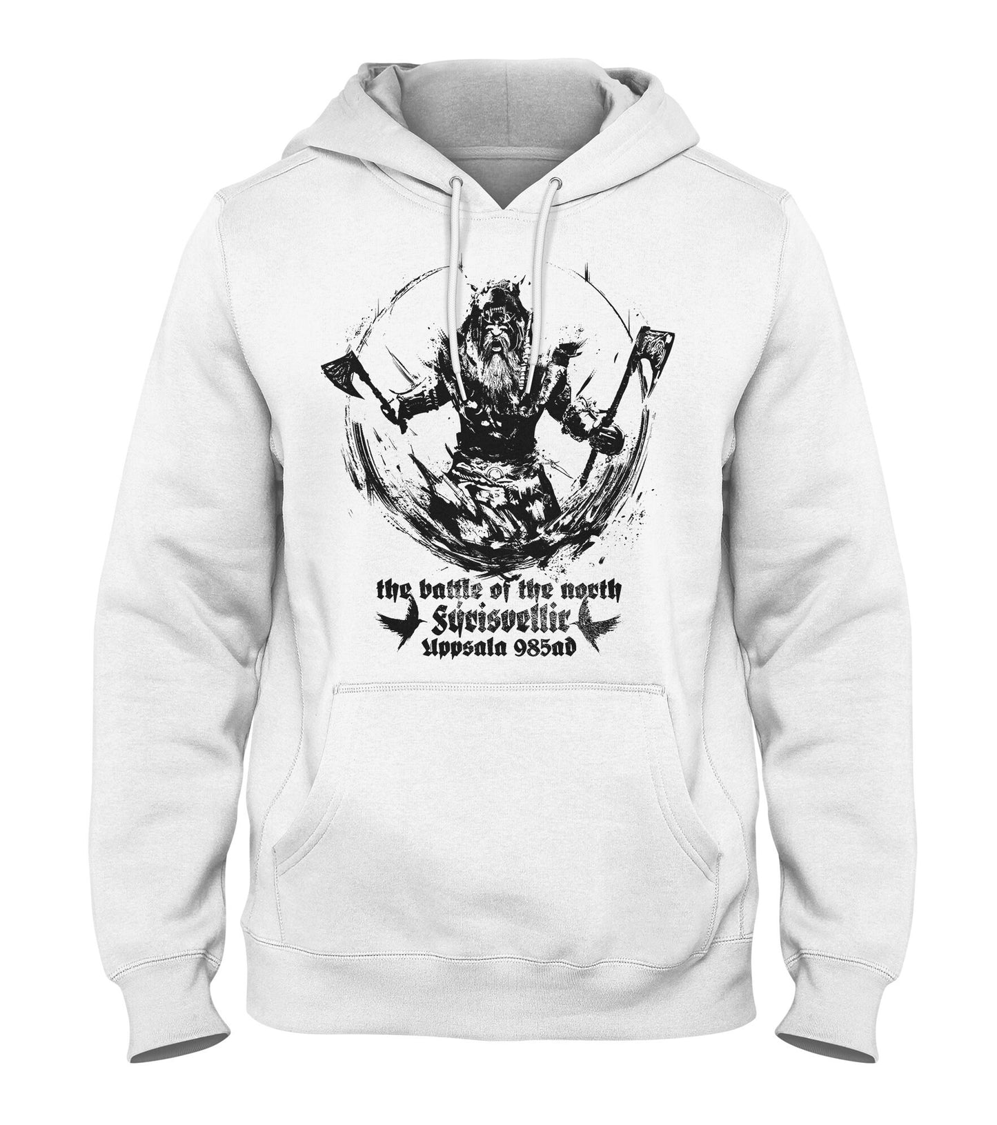 Viking Warrior Battle for Frisvellir 985 Hoodie Hoodie – Feel-Good Design · High-Quality Print