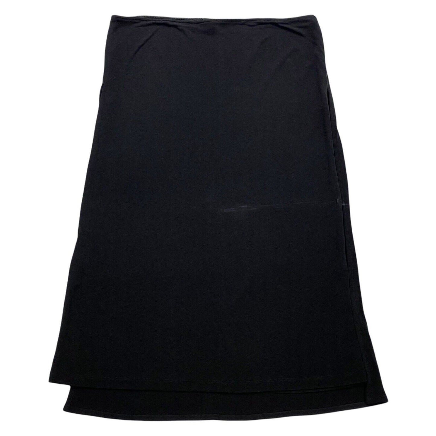Byblos Midi Skirt Vintage Luxury High End Viscose Designer IT 48 Black VTG Graphic Tee – Soft Feel · Trending Graphic Apparel