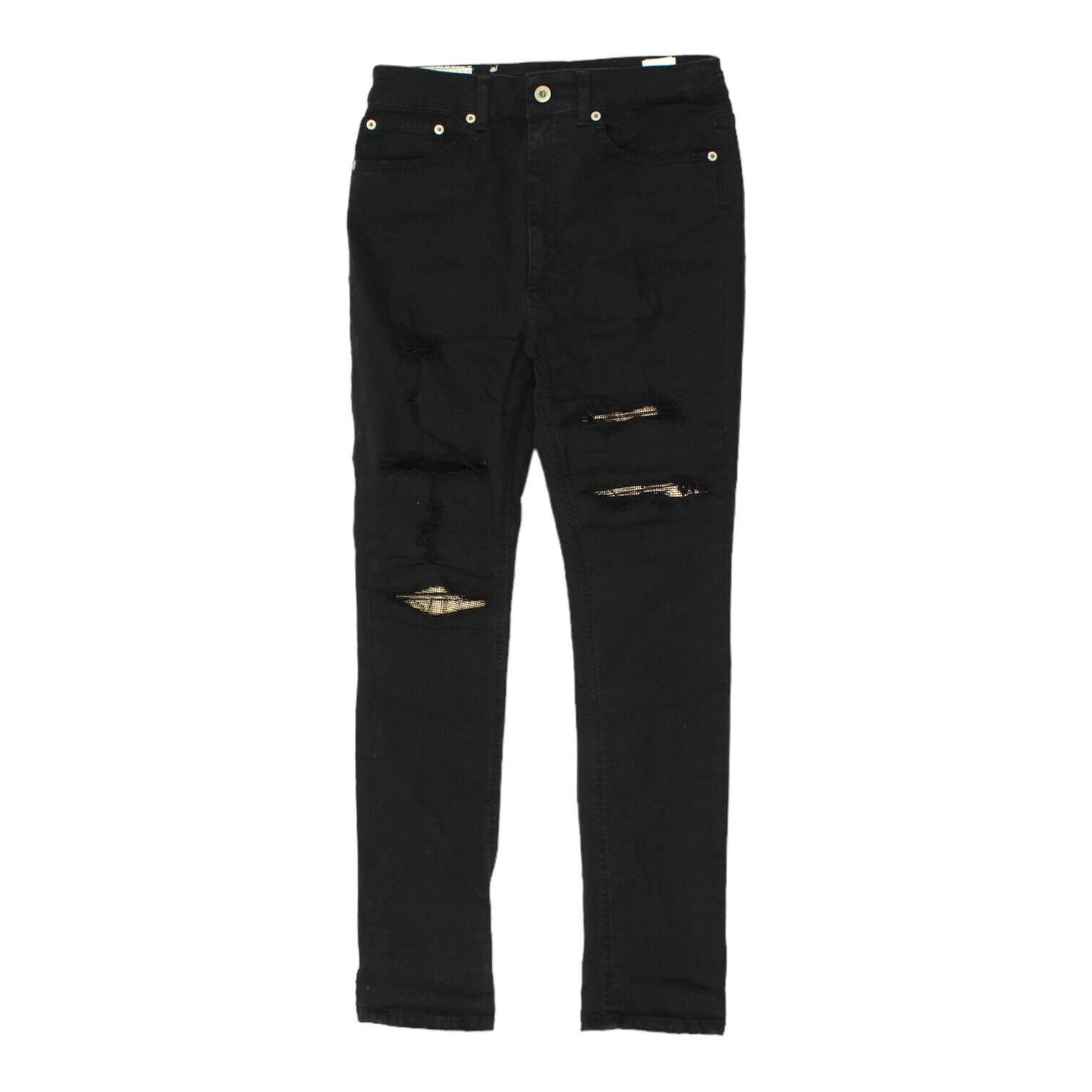 Dondup Distressed Womens Black Skinny Jeans Vintage High End Designer Denim Graphic Tee – Everyday Comfort · Must-Have Style