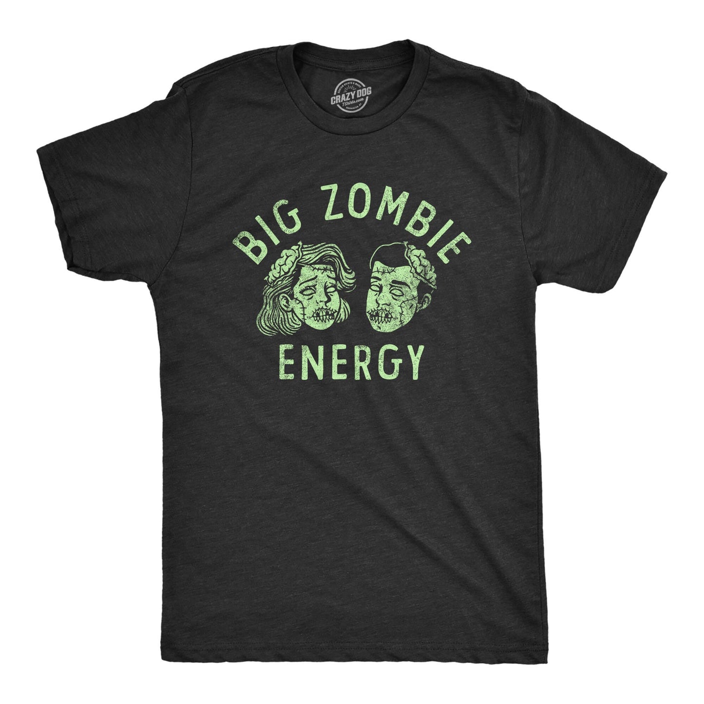 Zombie TShirt Big Zombie Energy We Want Your Brains Dead Shirt Horror T Shirt Funny Shirts Funny Halloween Mens Shirt Graphic Tee – Easygoing Wear · Great Gift For Fans
