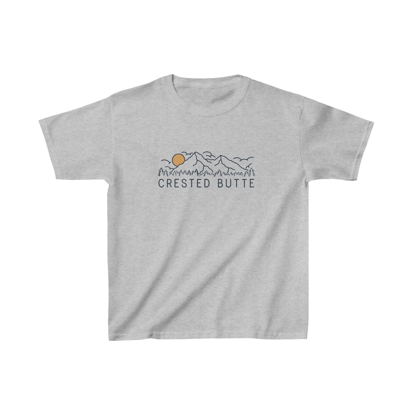Crested Butte Colorado Youth Shirt Retro Mountain Crested Butte Kid39s TShirt Personalization Available Graphic Tee – Cozy Vibes · Great Gift For Fans